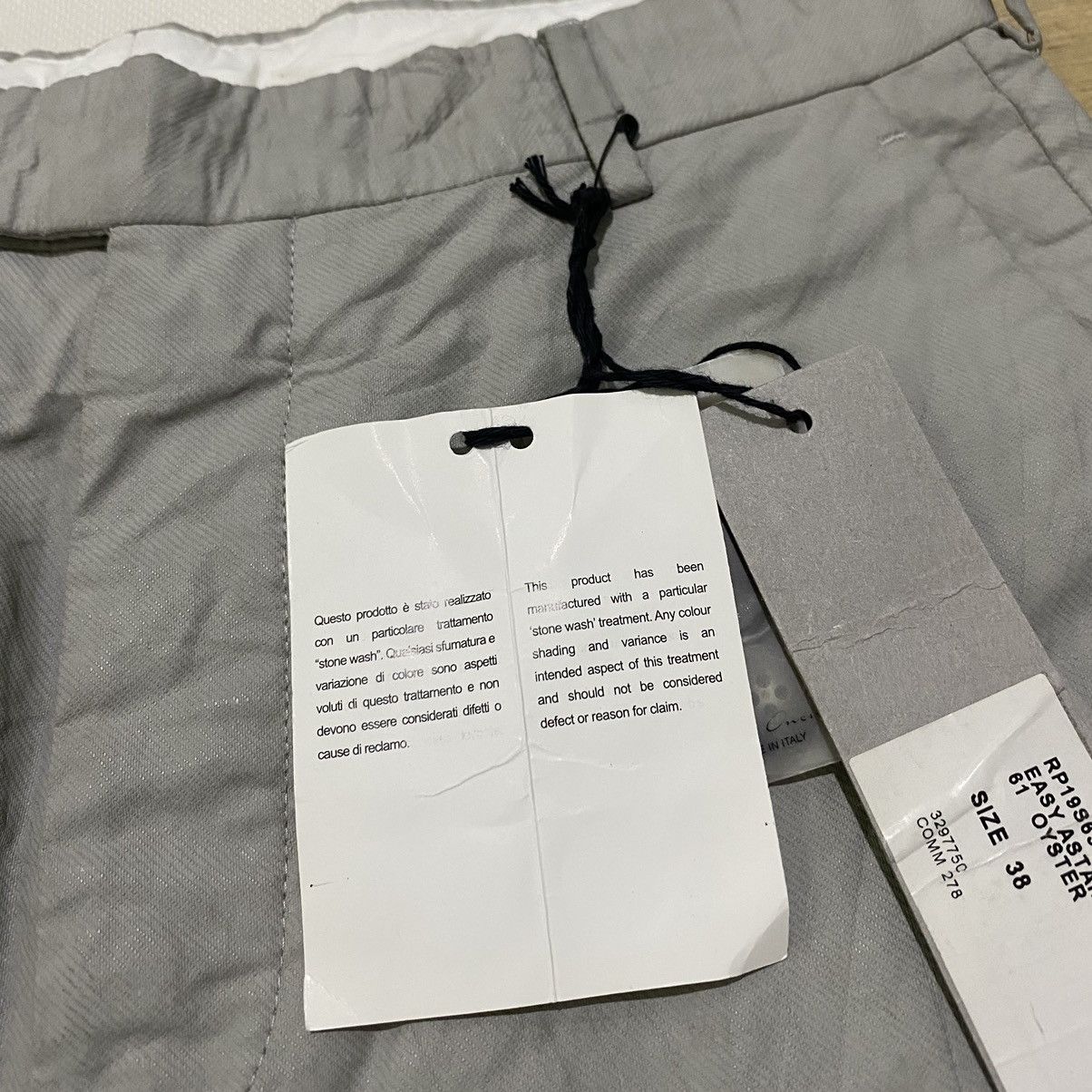 Rick Owens Rick owens easy astaires osyster cropped pants Size US 30 / EU 46 - 5 Thumbnail
