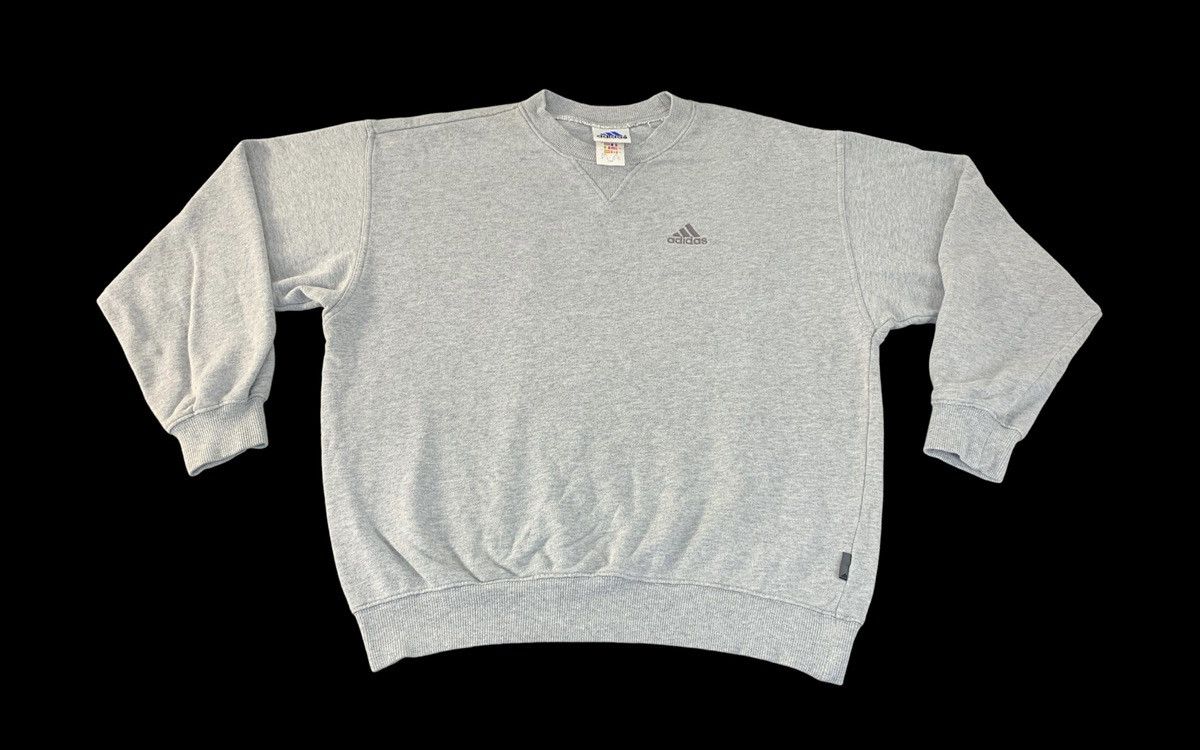 Adidas Adidas Sportwear Crewneck Pullover Embroidery Logo Size US L / EU 52-54 / 3 - 1 Thumbnail