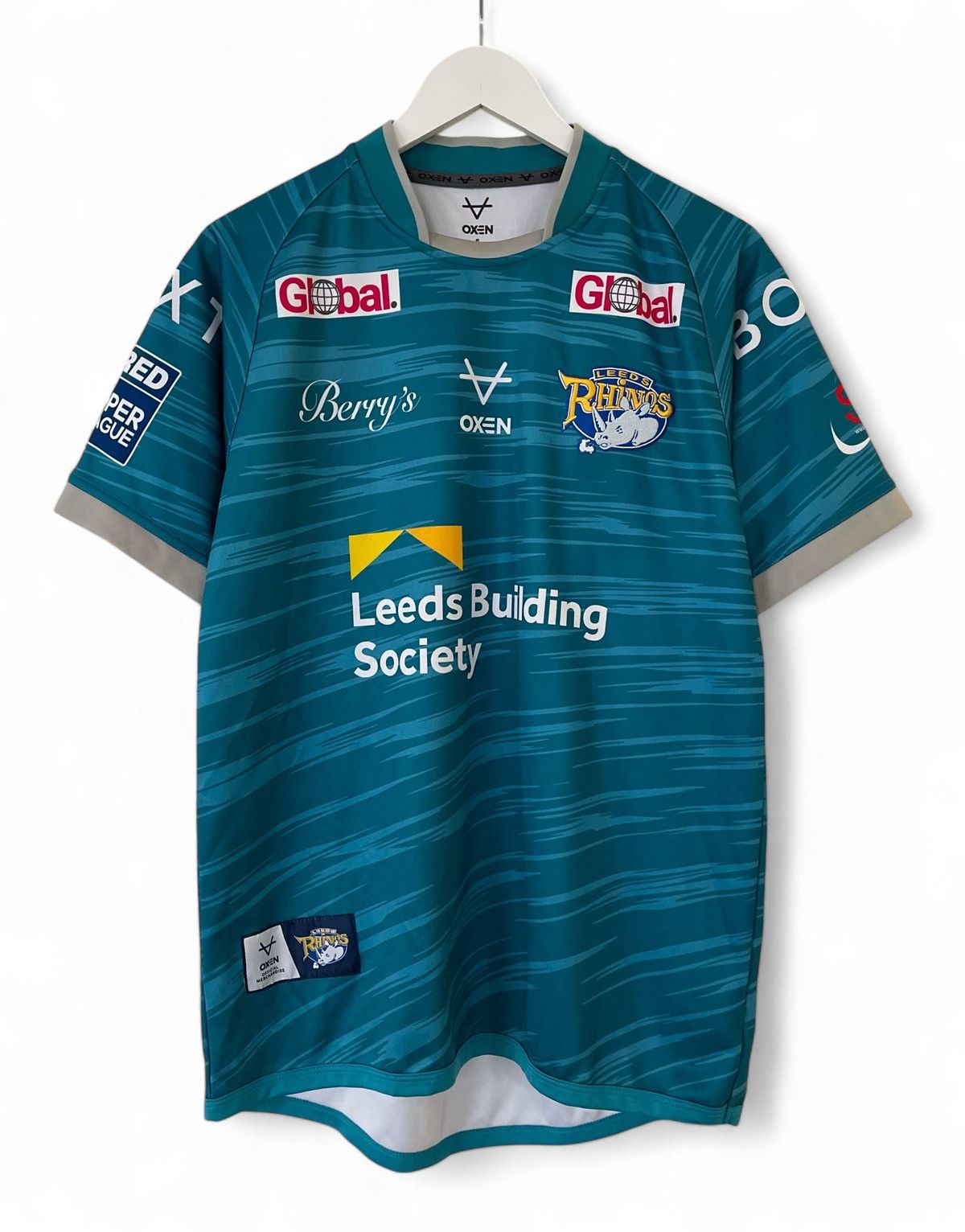 Other Leeds Rhinos England Oxen Rugby Team Shirt Men's S Size US S / EU 44-46 / 1 - 1 Thumbnail