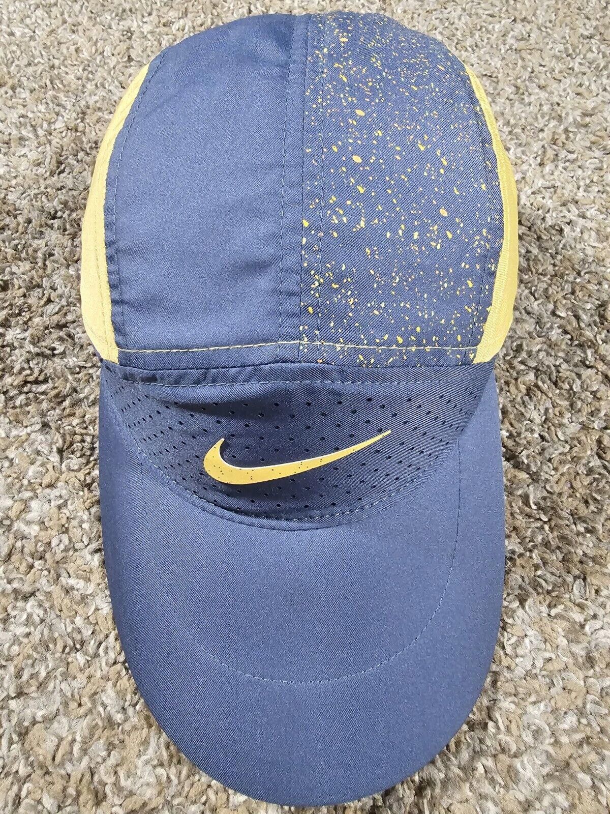 Nike NIKE Tailwind dri-fit 5 panel hat blue yellow speckled Strap Size ONE SIZE - 2 Thumbnail