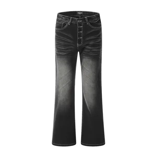 VIBE American retro high street versatile Cleanfit flared jeans Size US 32 / EU 48 - 1 Thumbnail