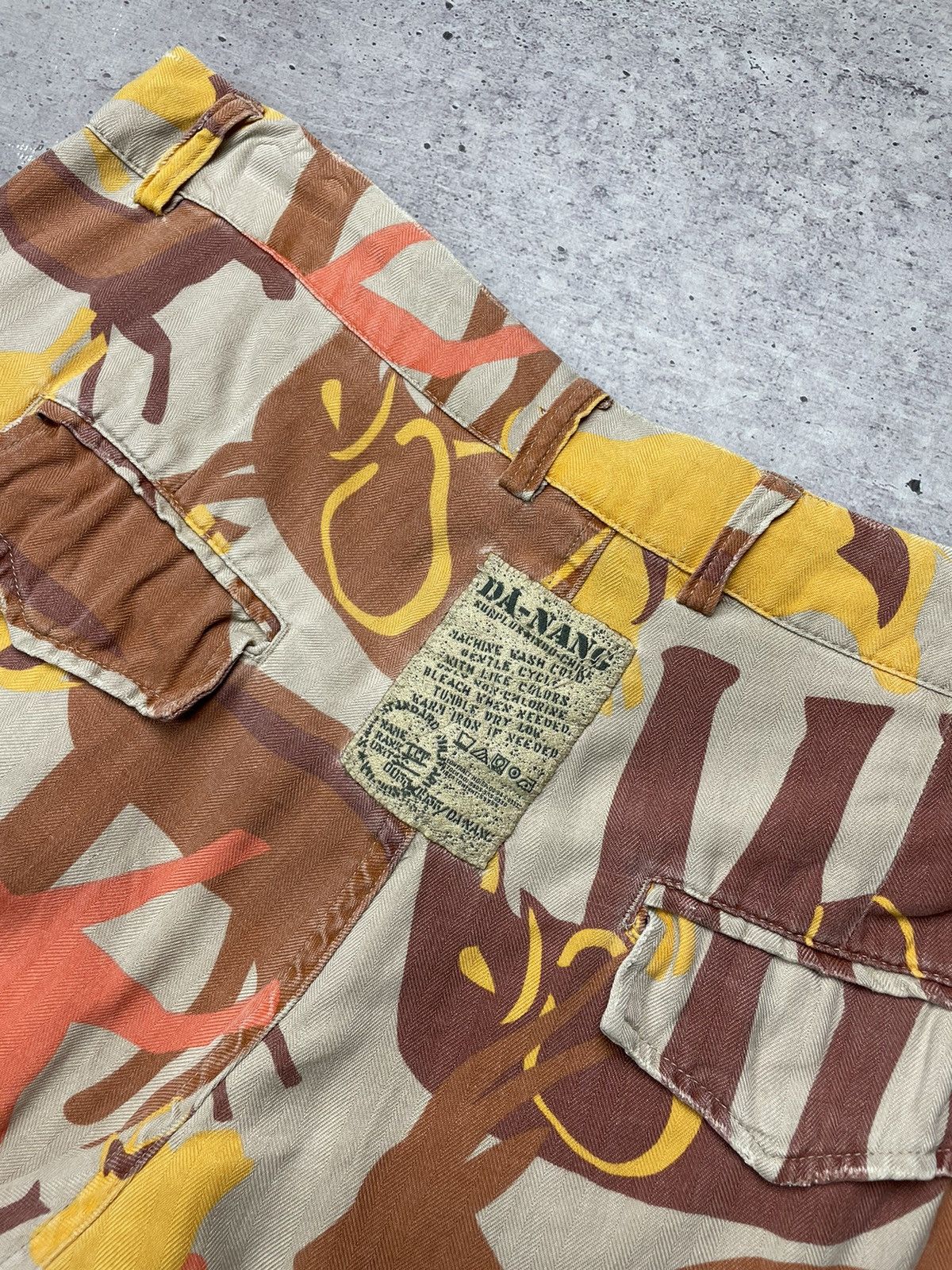Japanese Brand × Vintage DA-NANG Japan desinger Cargo Pants Size US 34 / EU 50 - 9 Thumbnail