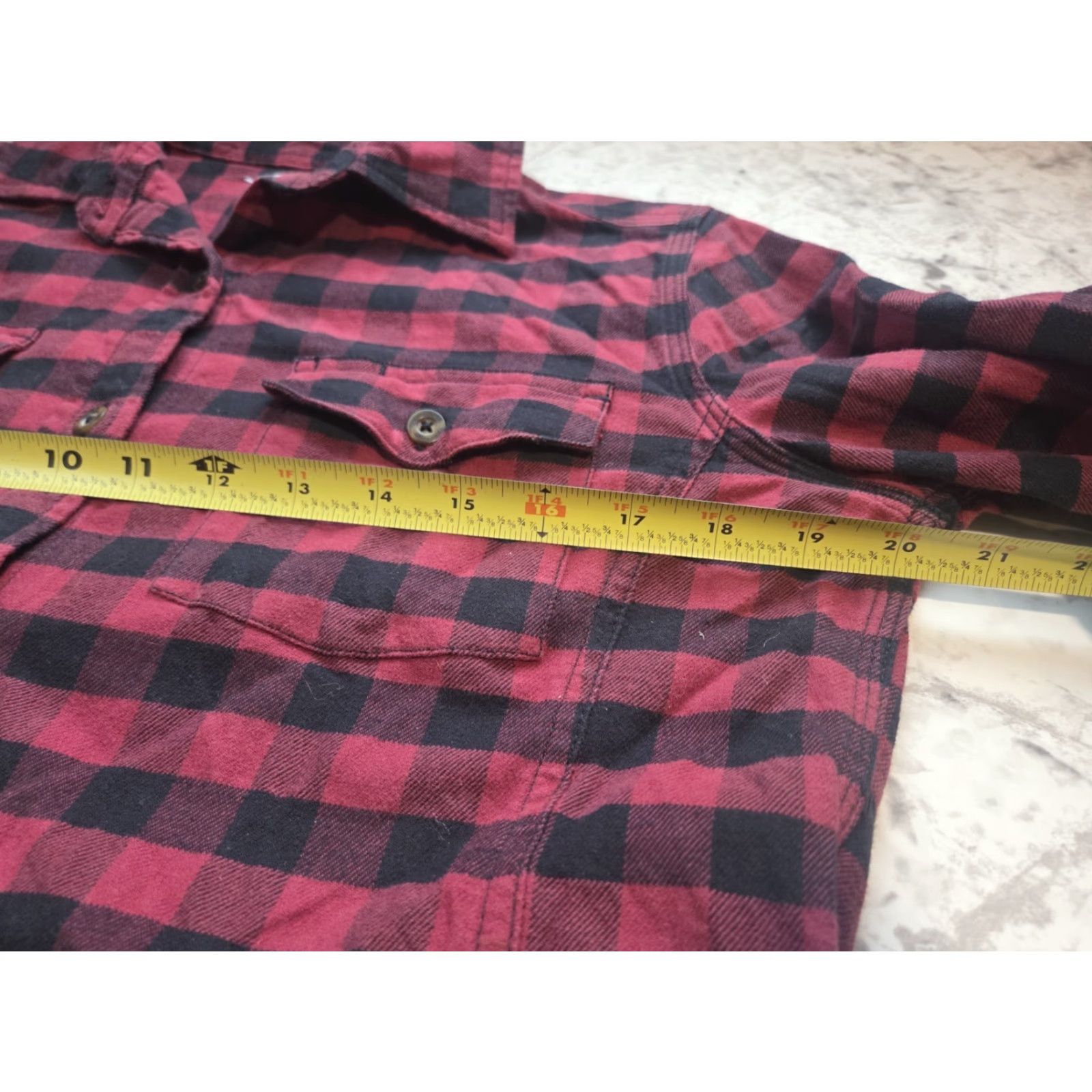 Carhartt Carhartt Women’s Flannel Shirt Button-Up Plaid Sz M Medium Multicolor Blue Logo Pockets Long Sleeve Casual Button-Up Mens? Size M / US 6-8 / IT 42-44 - 5 Thumbnail