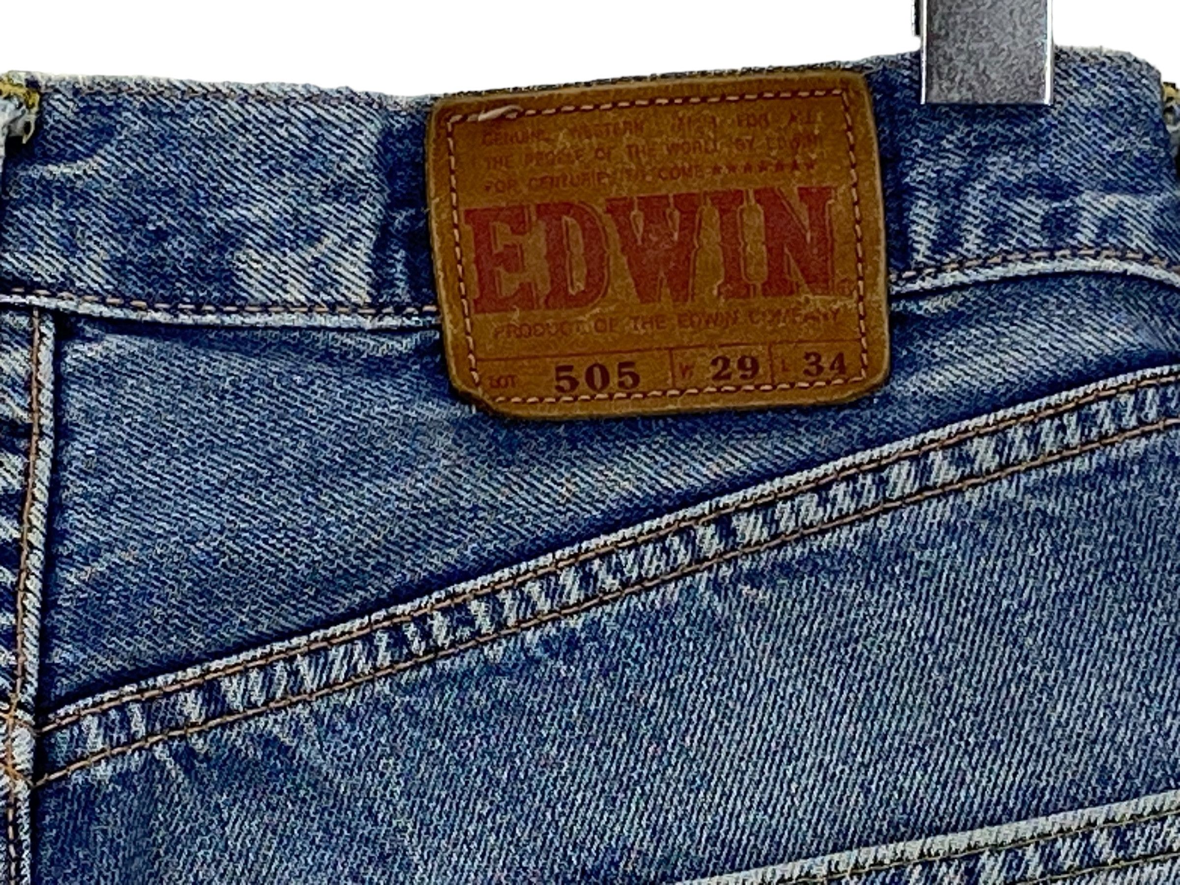 Edwin × Vintage Edwin Selvedge Short Denim Japanese Pants Japan Made Size US 28 / EU 44 - 9 Thumbnail