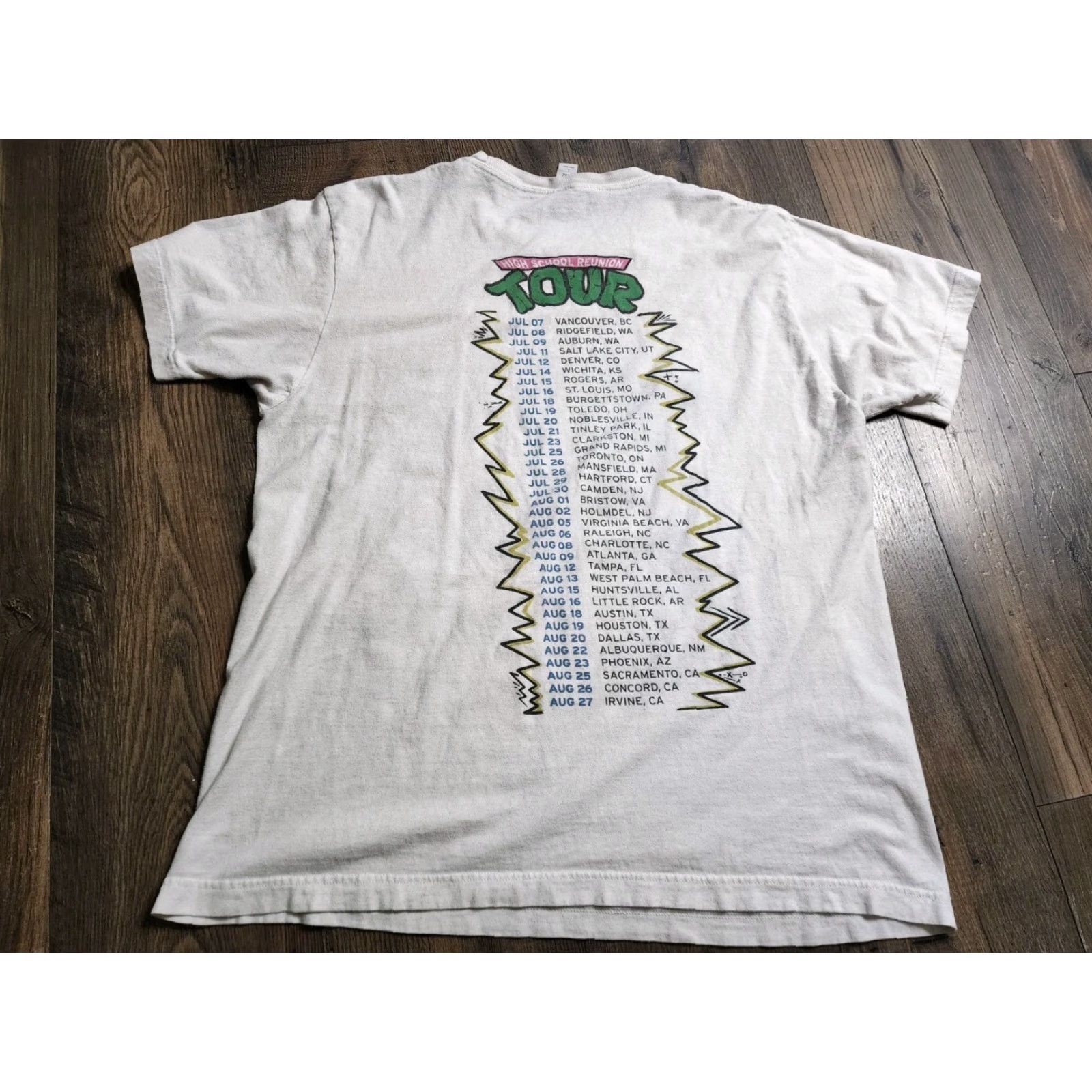 Vintage Vintage Snoop Dogg Hip Hop T-Shirt Men L White Double-Sided Tour 2020s Size US L / EU 52-54 / 3 - 2 Thumbnail