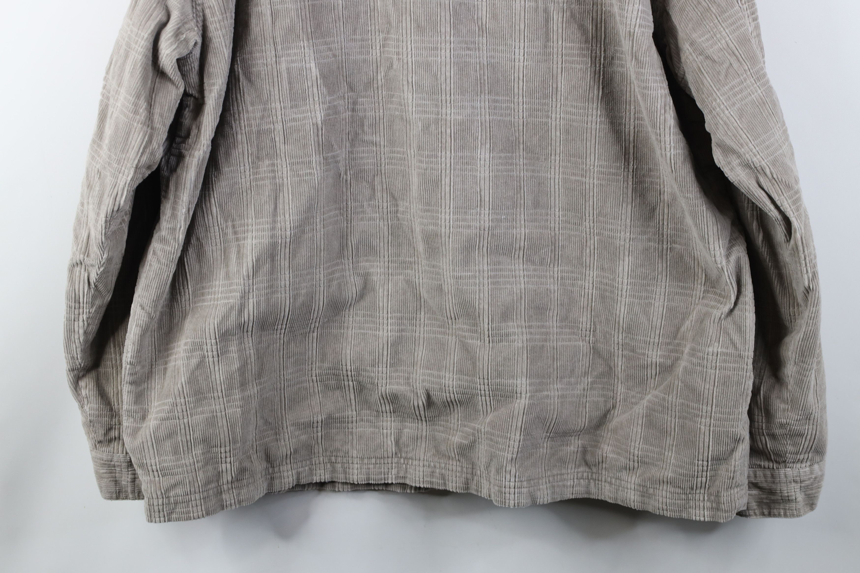 Vintage Vintage 90s Streetwear Full Zip Shirt Jacket Jac Shirt Size US XXL / EU 58 / 5 - 13 Thumbnail