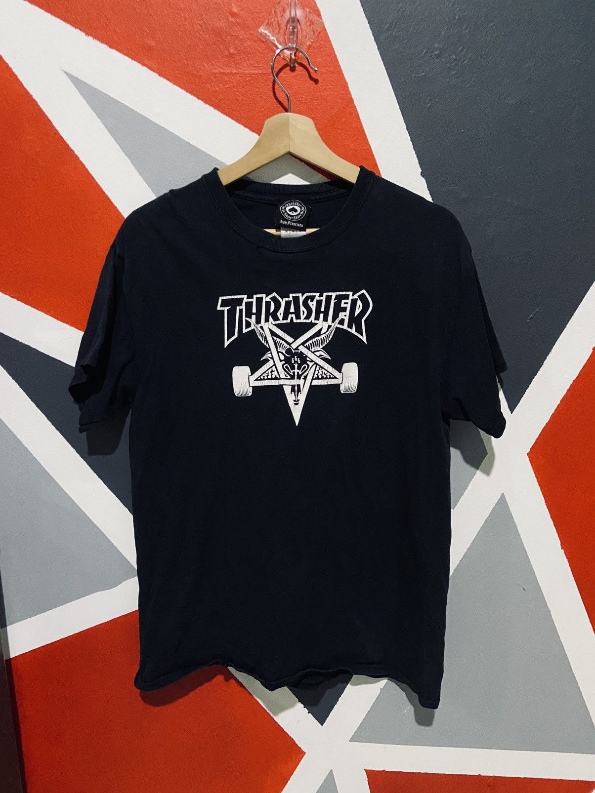 Thrasher Satanic Logo 666 Tee Size US M / EU 48-50 / 2 - 1 Thumbnail