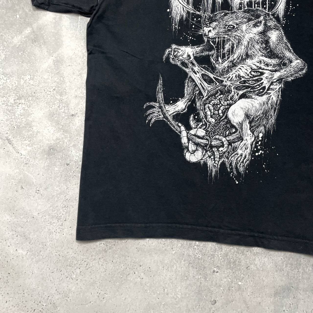 Band Tees 2008 Psycroptic Worship The Devil Death Metal Band T Shirt Size US S / EU 44-46 / 1 - 12 Thumbnail