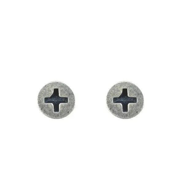Jewelry Screw Stud Earrings 925 Sterling Charm Earring Halloween Size ONE SIZE - 4 Thumbnail