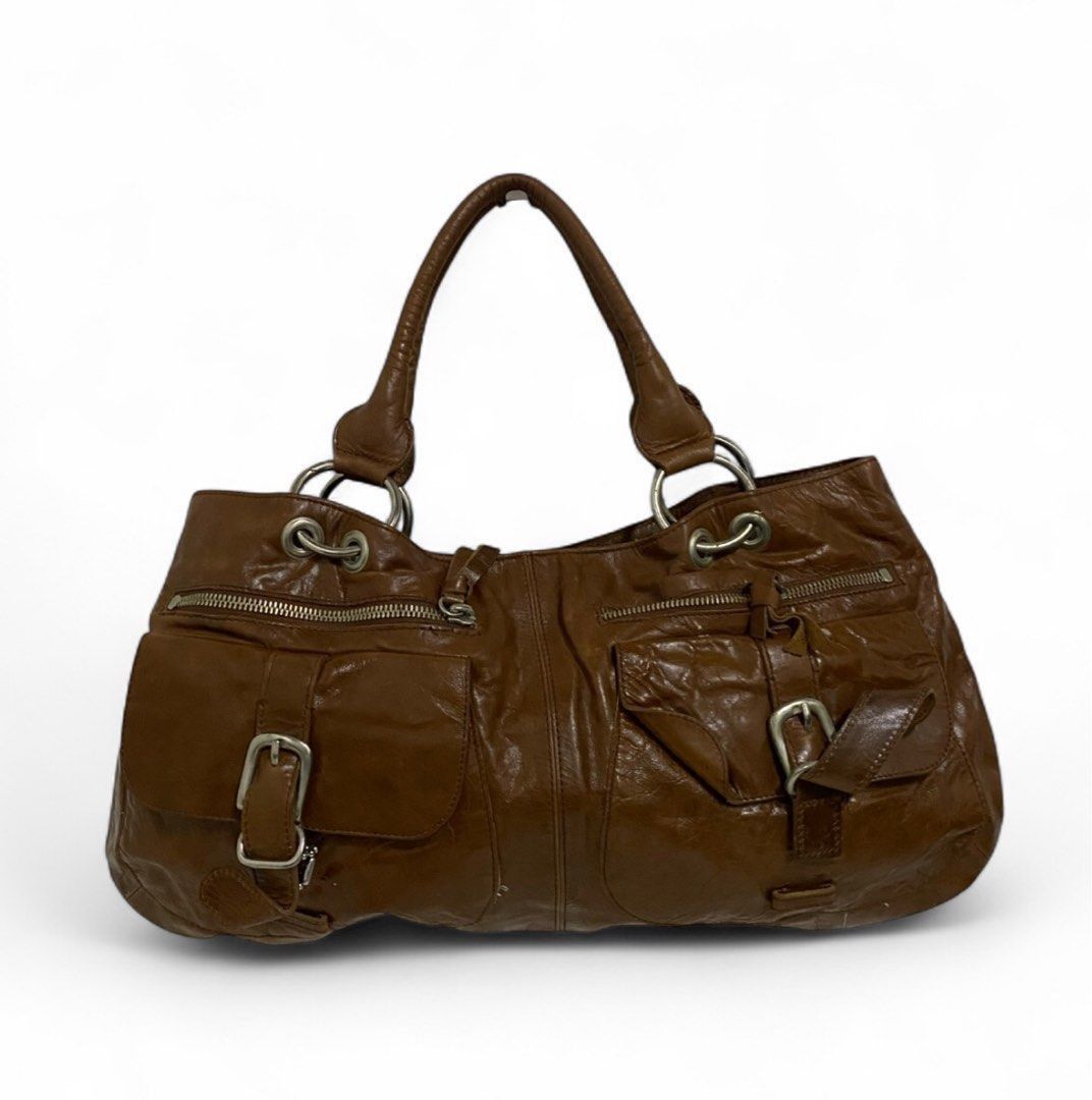 Zara Zara Leather Bag Size ONE SIZE - 1 Thumbnail