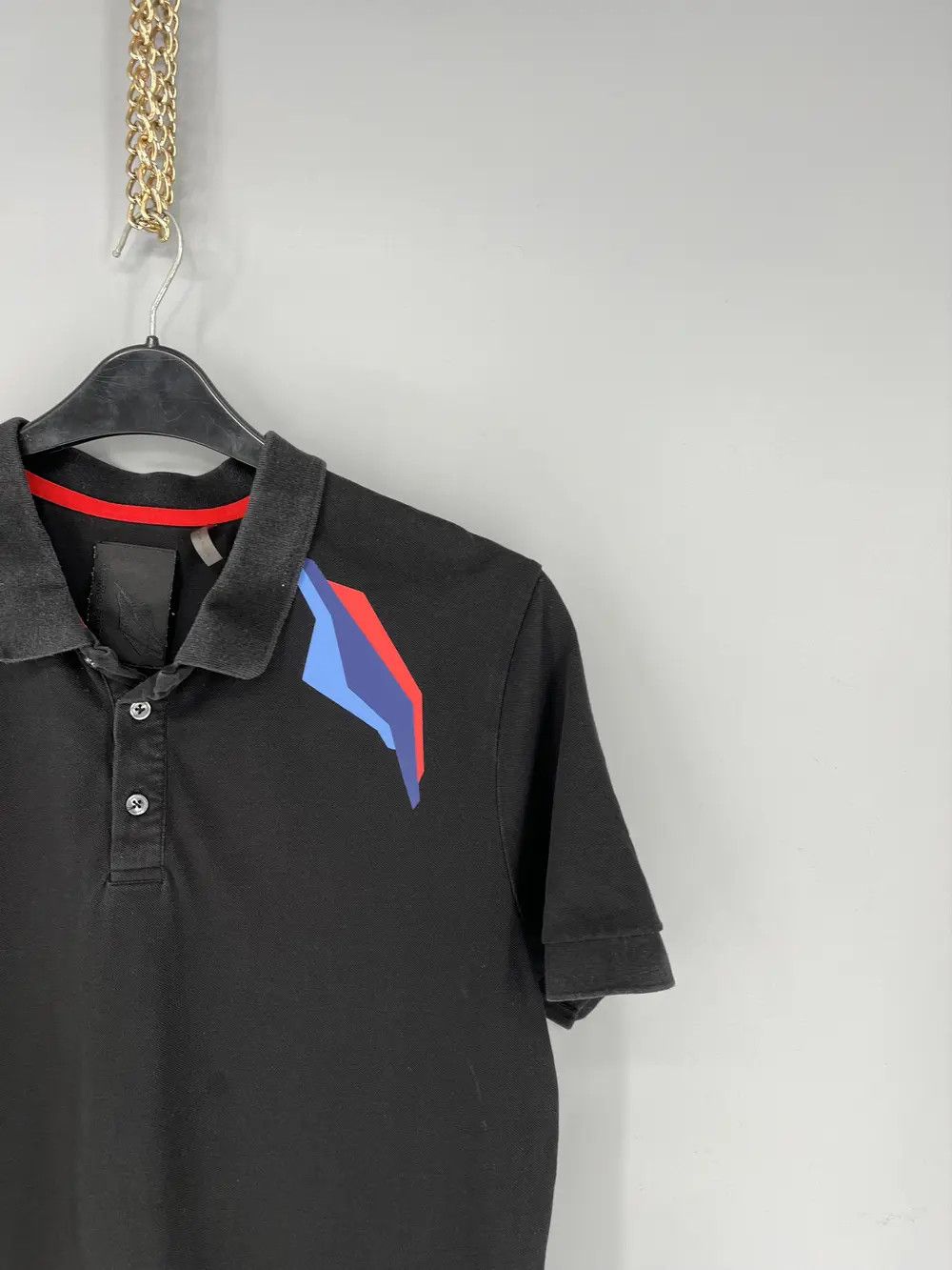 BMW BMW M Mortorsports Spellout Polo Shirt Racing Style Size US L / EU 52-54 / 3 - 5 Thumbnail