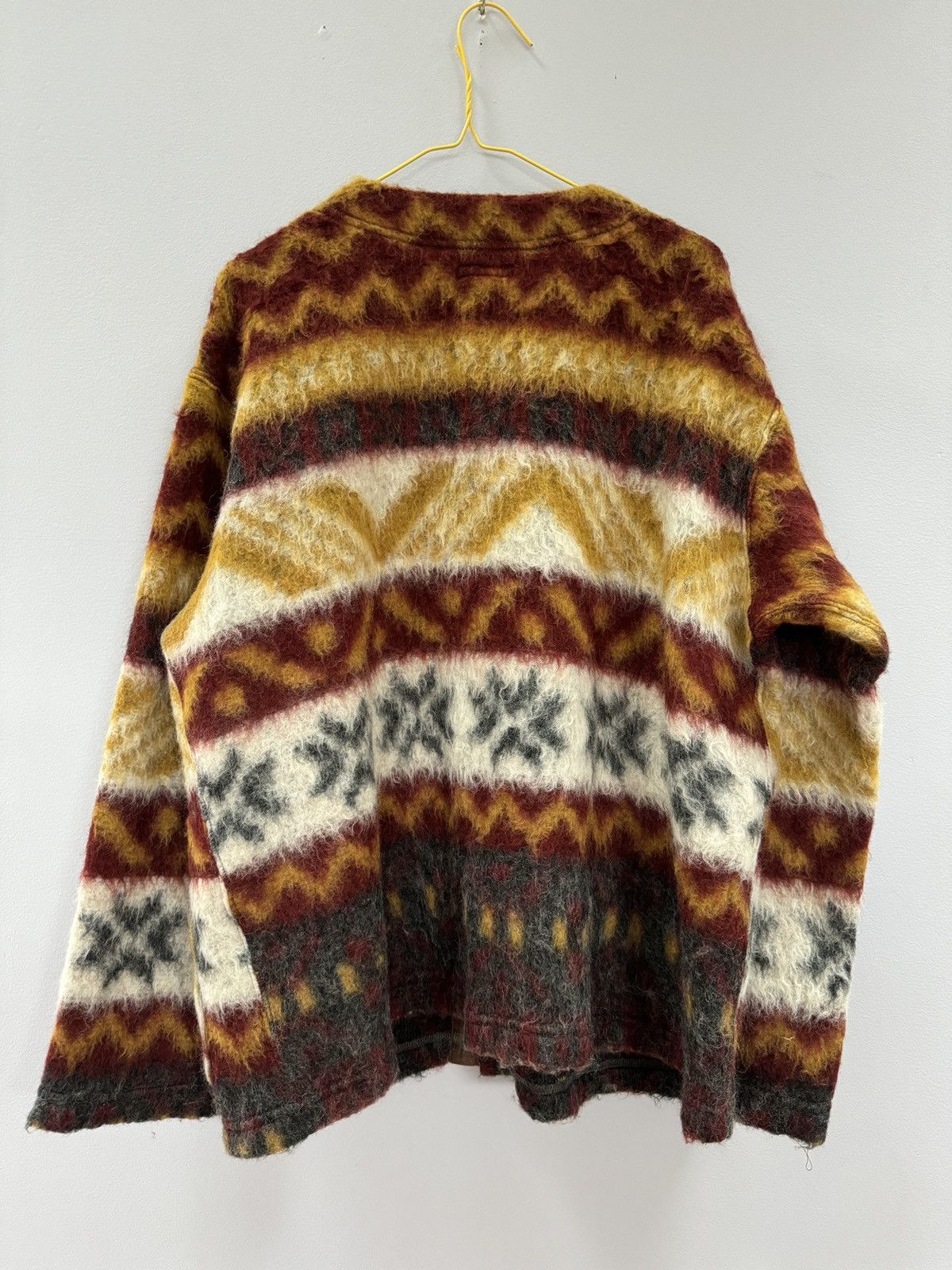 Engineered Garments Engineered Garments Fair Isle Mohair Button Cardigan Size US S / EU 44-46 / 1 - 2 Thumbnail