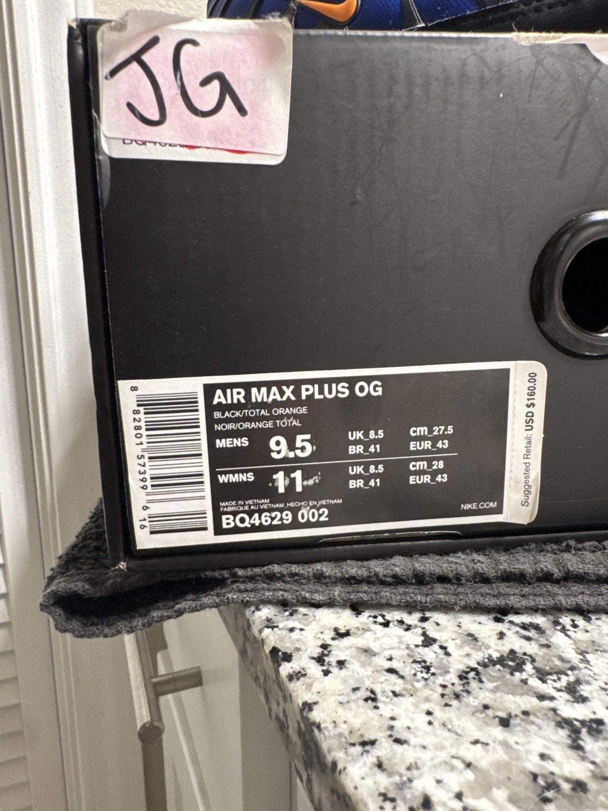 Nike Air Max Plus OG 2018 Size US 9.5 / EU 42-43 - 2 Thumbnail