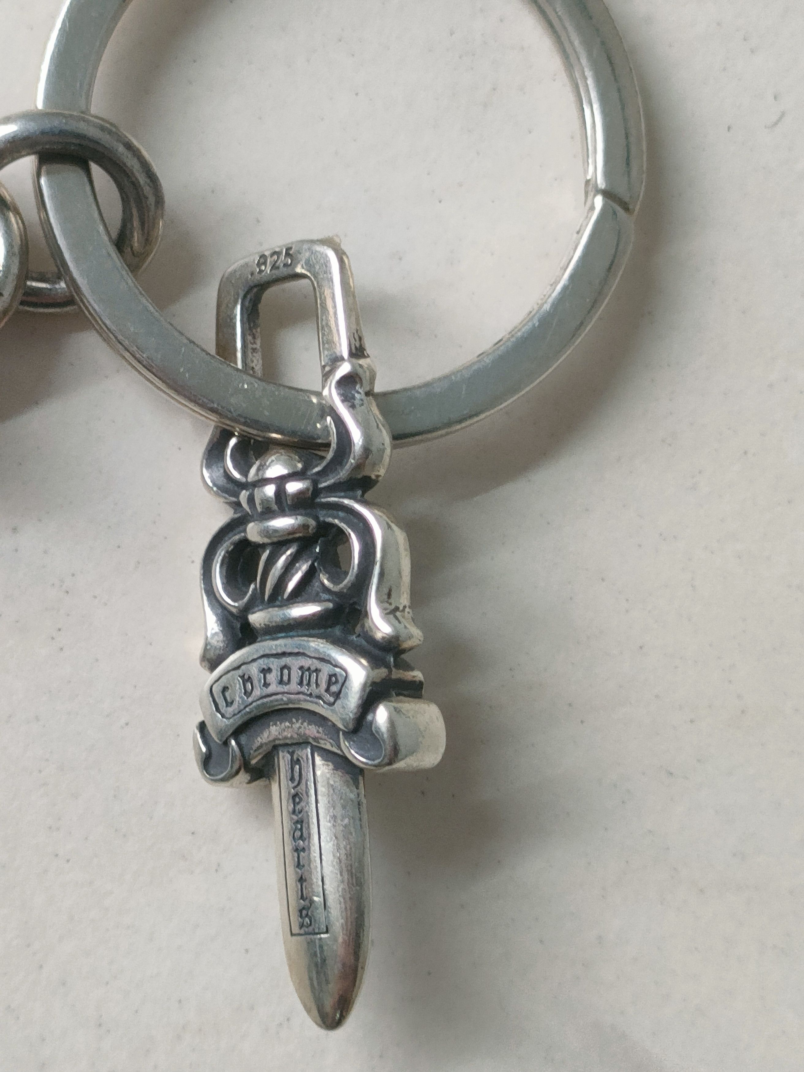 Chrome Hearts Chrome Hearts Silver Cross&Dagger Keychain Size ONE SIZE - 5 Thumbnail