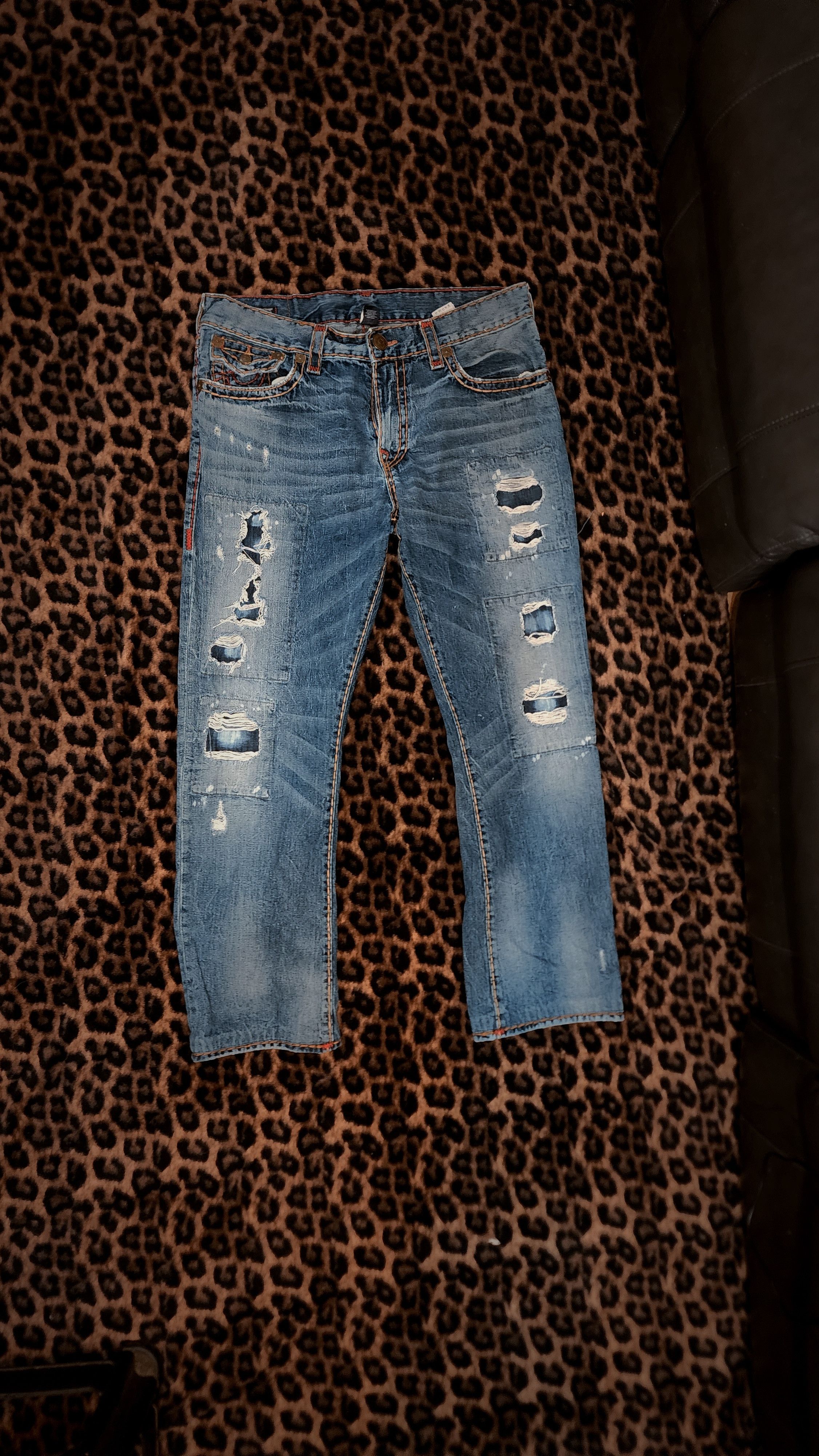 True Religion True Religion Super T Vintage Jeans Size US 36 / EU 52 - 7 Thumbnail