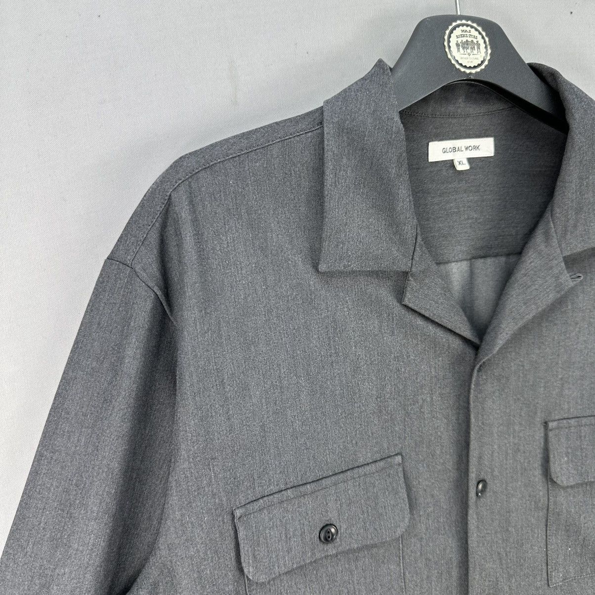 Global Work Global Work Rayon Shirt Loop Collar Double Pocket Size US L / EU 52-54 / 3 - 2 Thumbnail