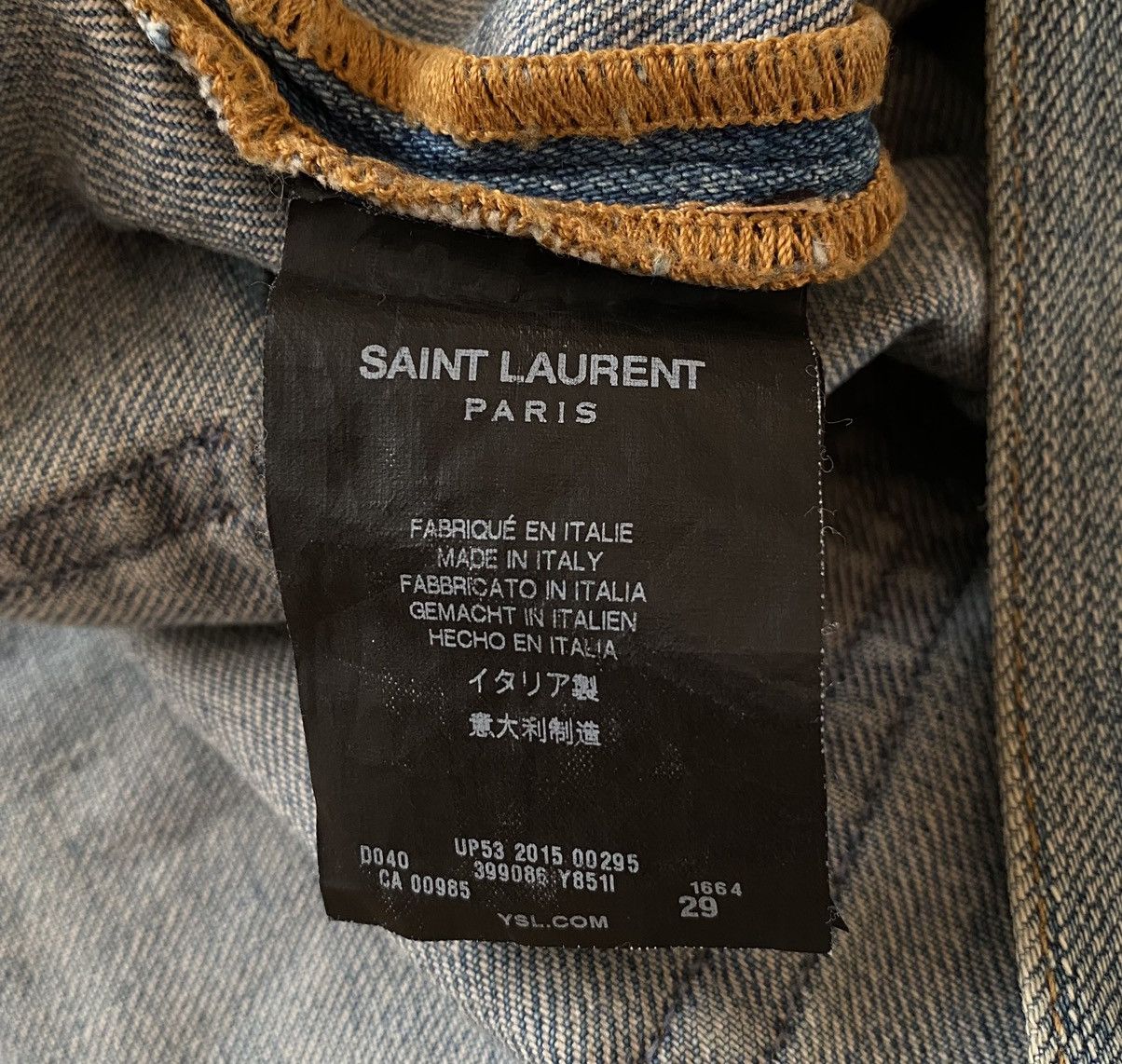 Saint Laurent Paris Saint Laurent Paris Denim Shorts x Luxury x Designer Size US 29 - 3 Thumbnail