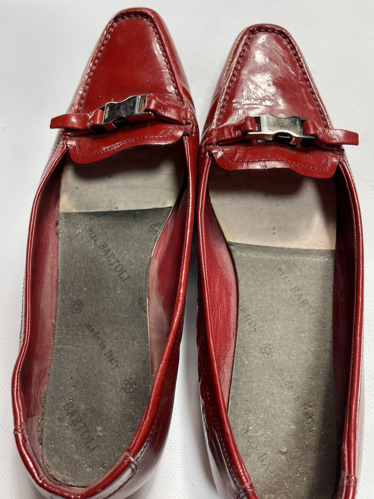 Prada Prada Vtg Y2K Archive Ballerina Flat Leather EU 40 Size US 10 / IT 40 - 10 Thumbnail