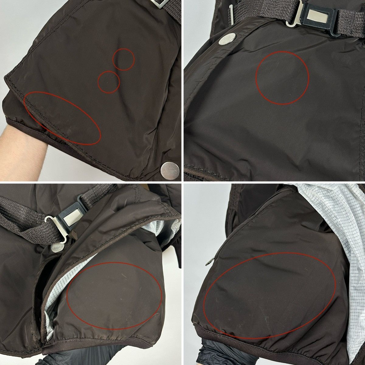 Marithe + Francois Girbaud Marithé+François Girbaud Brown Hooded Down Puffer Jacket Size M / US 6-8 / IT 42-44 - 23 Thumbnail