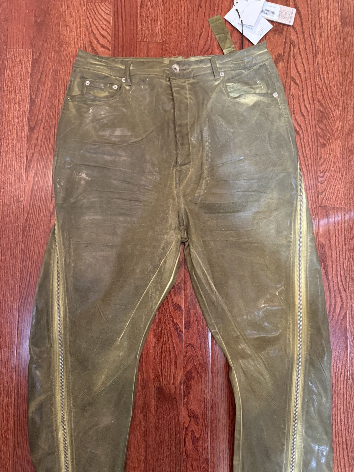 Rick Owens Rick Owen Bolan Banana Green Poterville Size US 36 / EU 52 - 3 Thumbnail