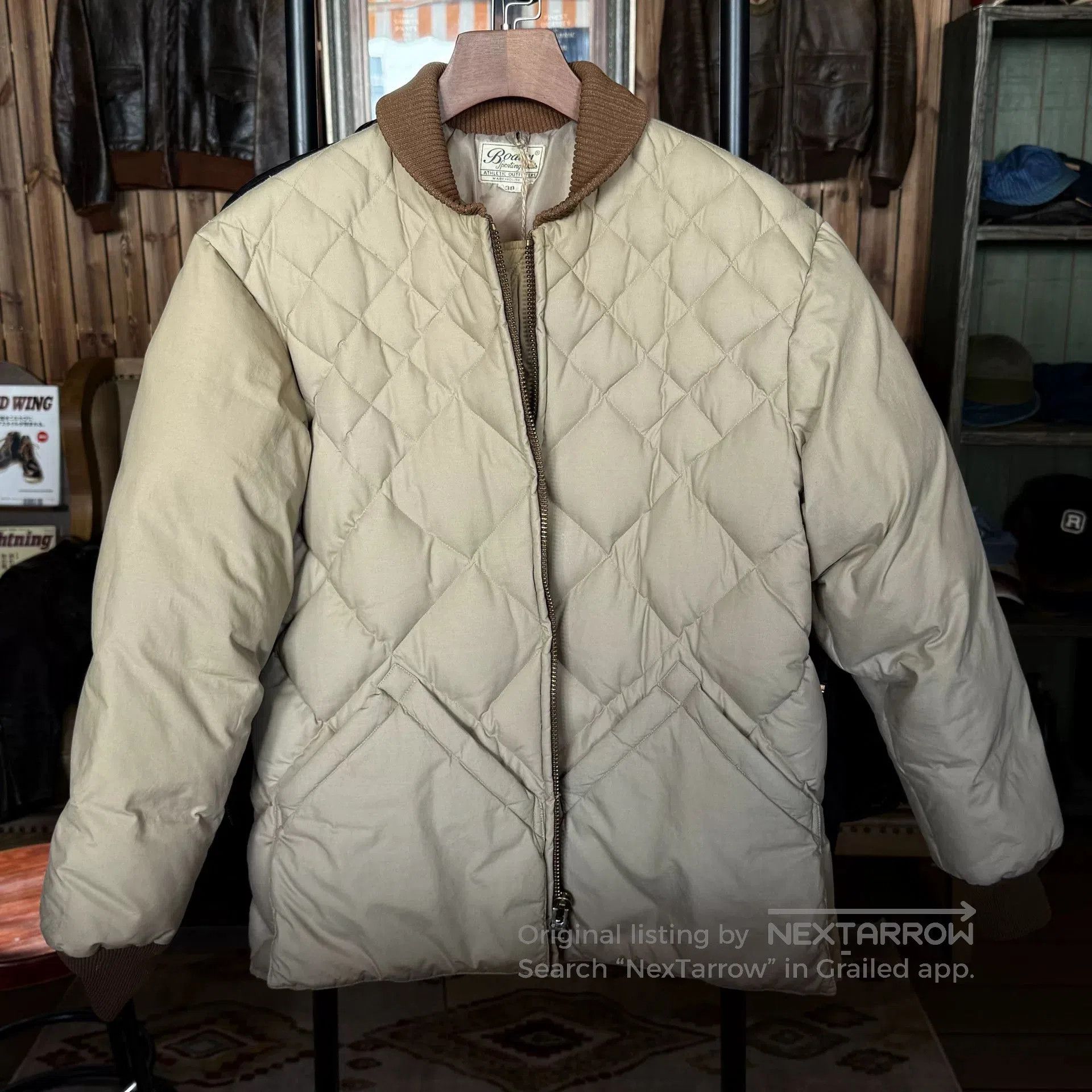 Other Bodies Vintage Quilted Down Jacket. Size S / US 4 / IT 40 - 1 Thumbnail