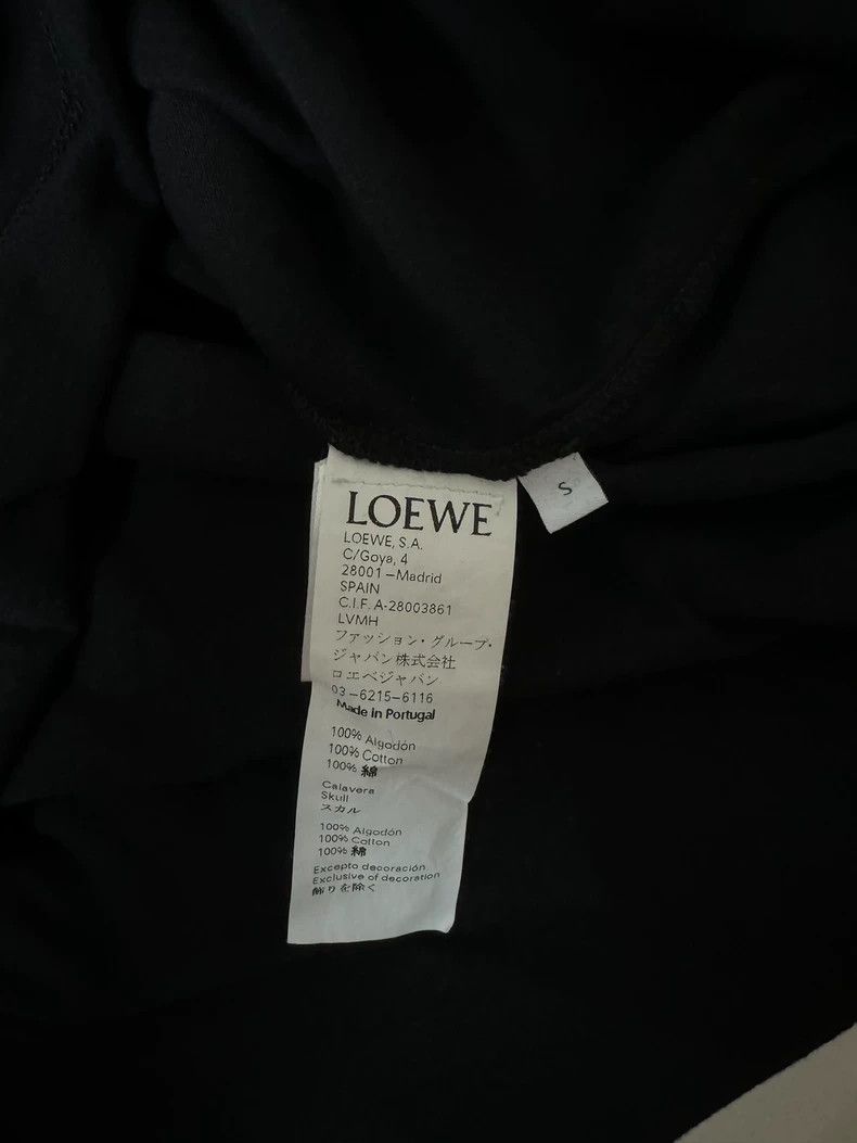 Loewe LOEWE Skull patch, back letter print short sleeve T-shirt Size S / US 4 / IT 40 - 6 Thumbnail