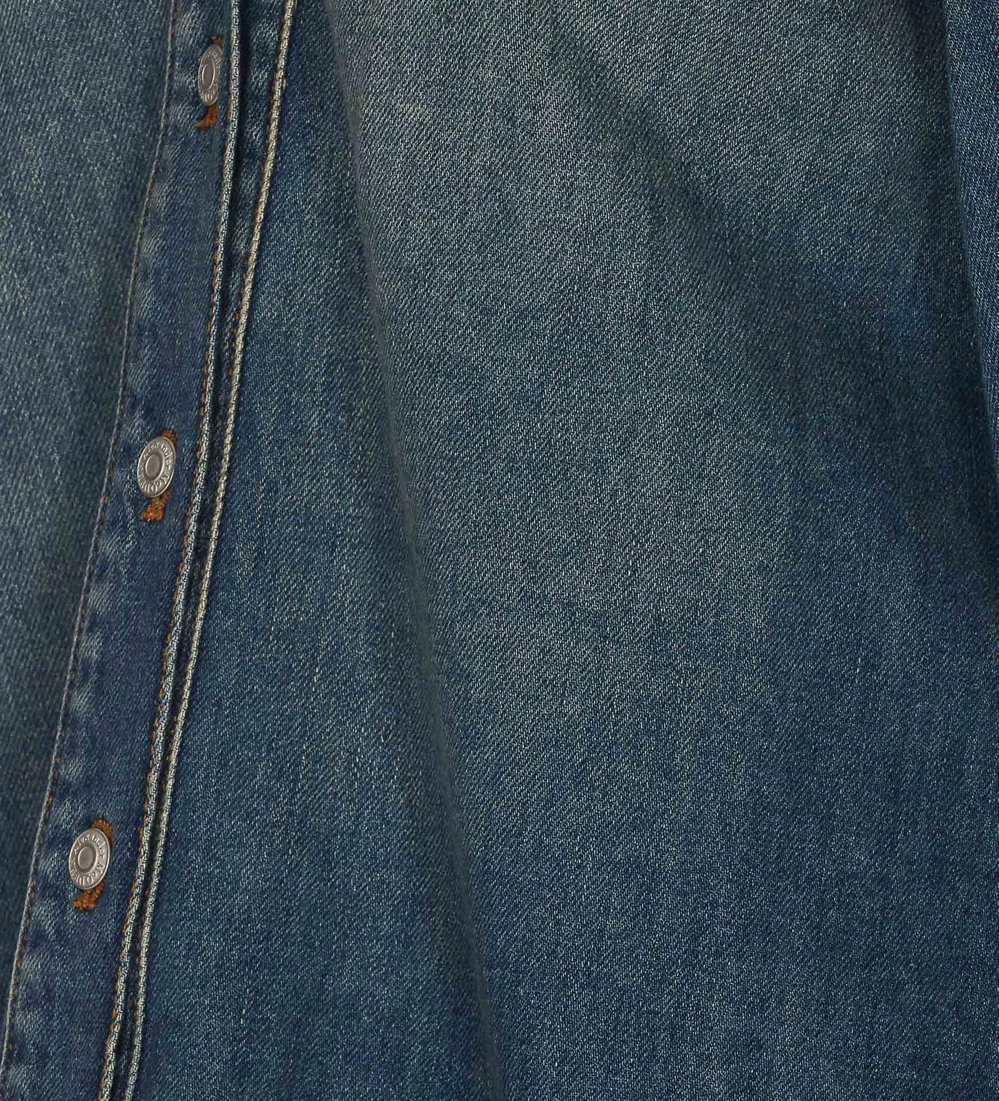 Alexander McQueen o1y0325 Denim Shirt in Blue Size S / US 4 / IT 40 - 4 Thumbnail