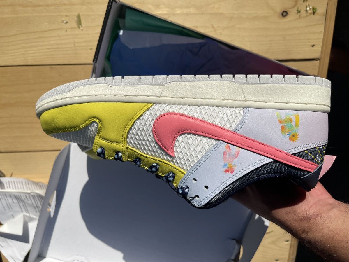 Nike Nike Dunk low “Be True” Xavier Schipani Size US 12 / EU 45 - 12 Thumbnail