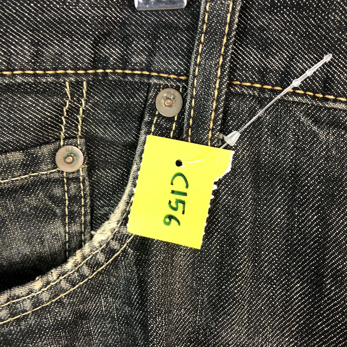 Uniqlo DL Uniqlo Jeans Black Distressed Denim Pants #C156 Size US 38 / EU 54 - 10 Thumbnail
