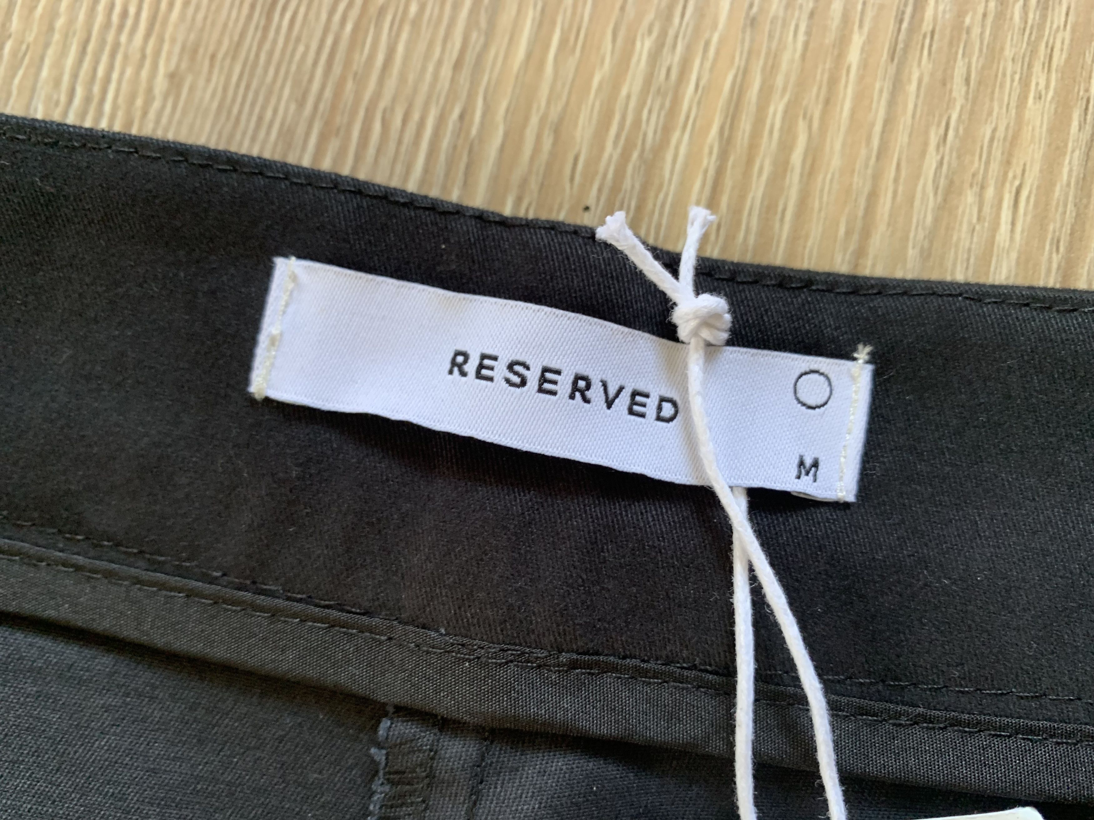Reserved Reserved Womens Black Casual Pants Trousers Size 32" / US 10 / IT 46 - 6 Thumbnail