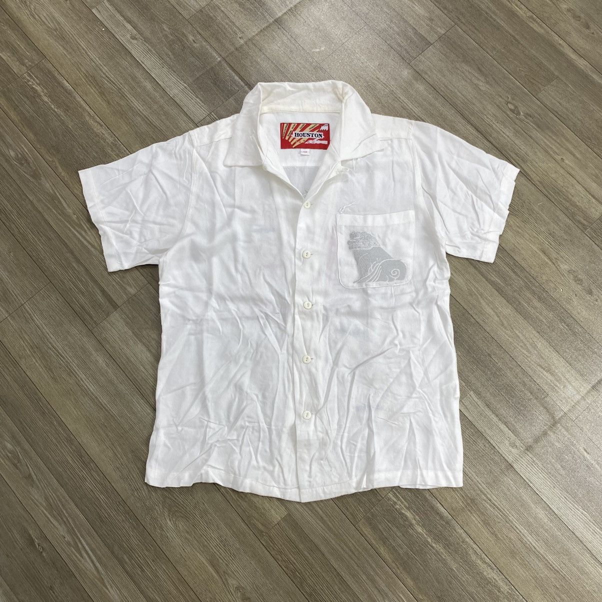 Japanese Brand Vintage Houston Japan Map Toyo Enterprise Bowling Shirt Size US S / EU 44-46 / 1 - 1 Thumbnail