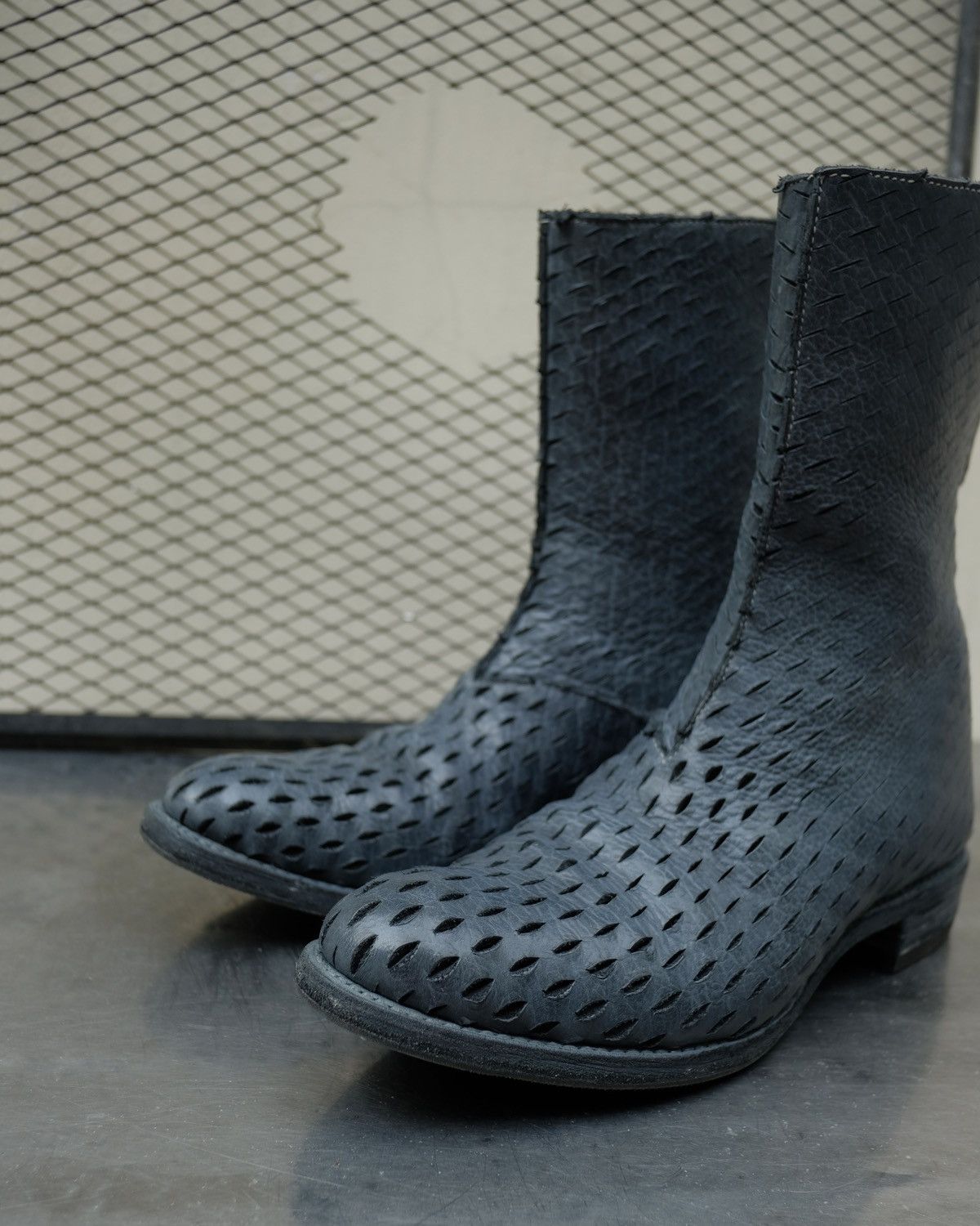 Carol Christian Poell Carol Christian Poell Laser Cut Boots AM/2601 PTC-BIUS/29 Size US 10 / EU 43 - 9 Thumbnail