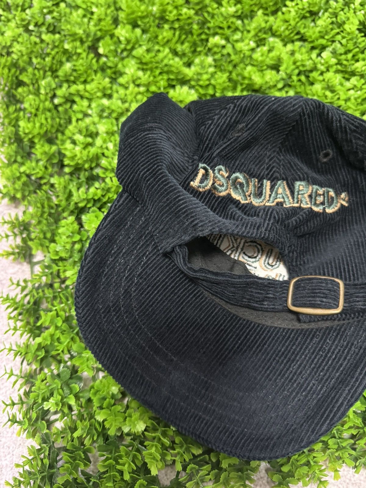 Dsquared2 Dsquared2 "Mother Fuckin Mountaineer" Corduroy Baseball Cap Size ONE SIZE - 8 Thumbnail