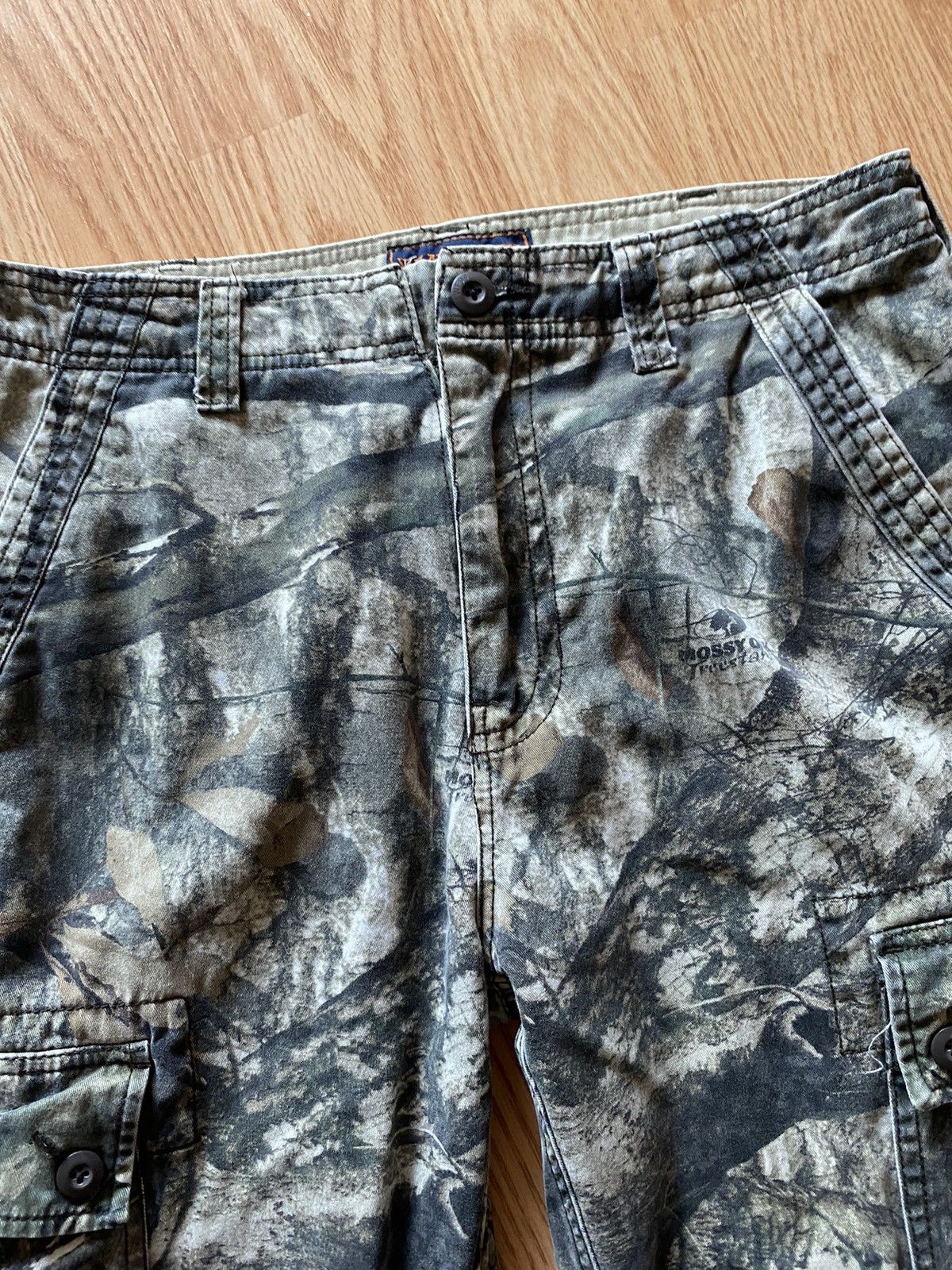 Vintage Vintage Mossy Oak Realtree Camo Cargo Pants Rare crazy Y2k Size US 30 / EU 46 - 3 Thumbnail