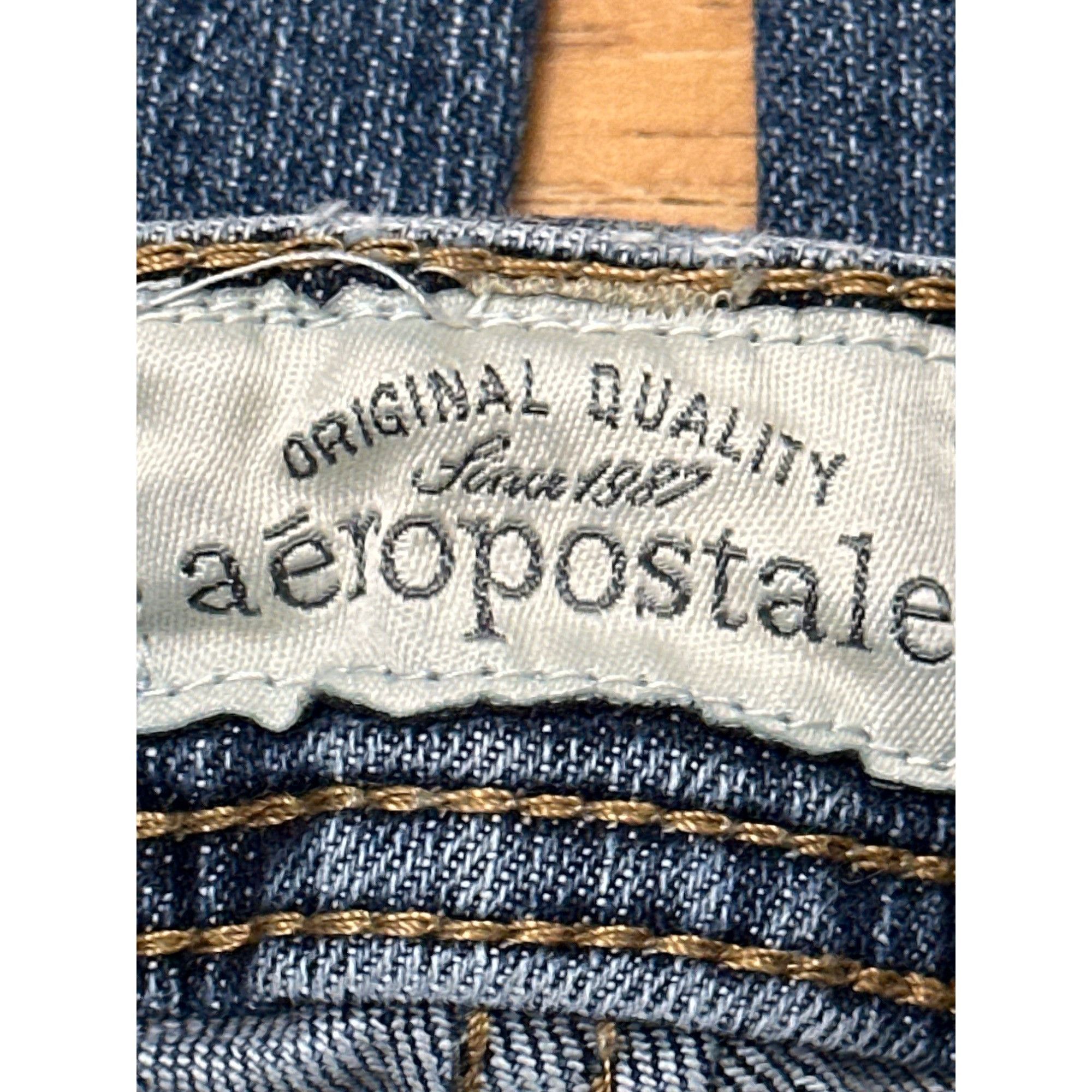 Aeropostale Aeropostale Chelsea Bootcut Blue Denim Jeans Size Seven Eigh Size 30" / US 8 / IT 44 - 6 Thumbnail