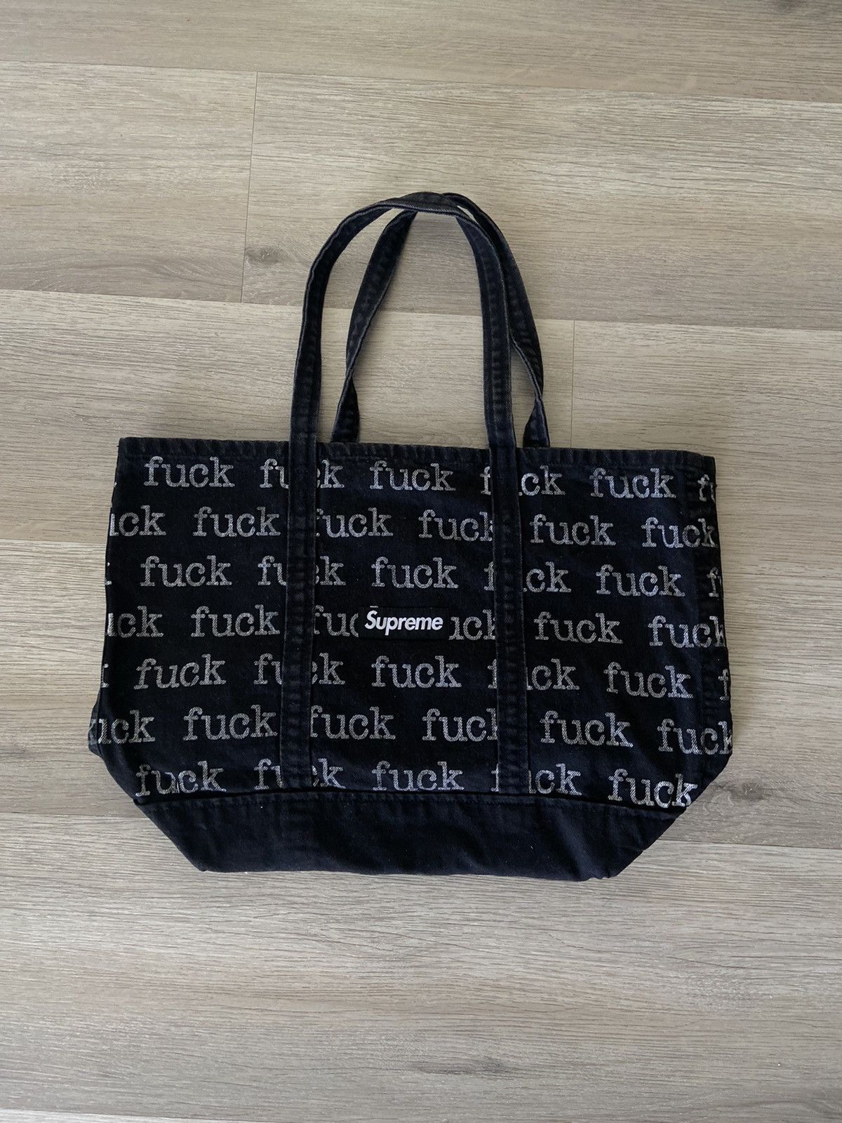 くらしを楽しむアイテム Denim Fuck Supreme Supreme Tote Grailed | SS13 Bag バッグ