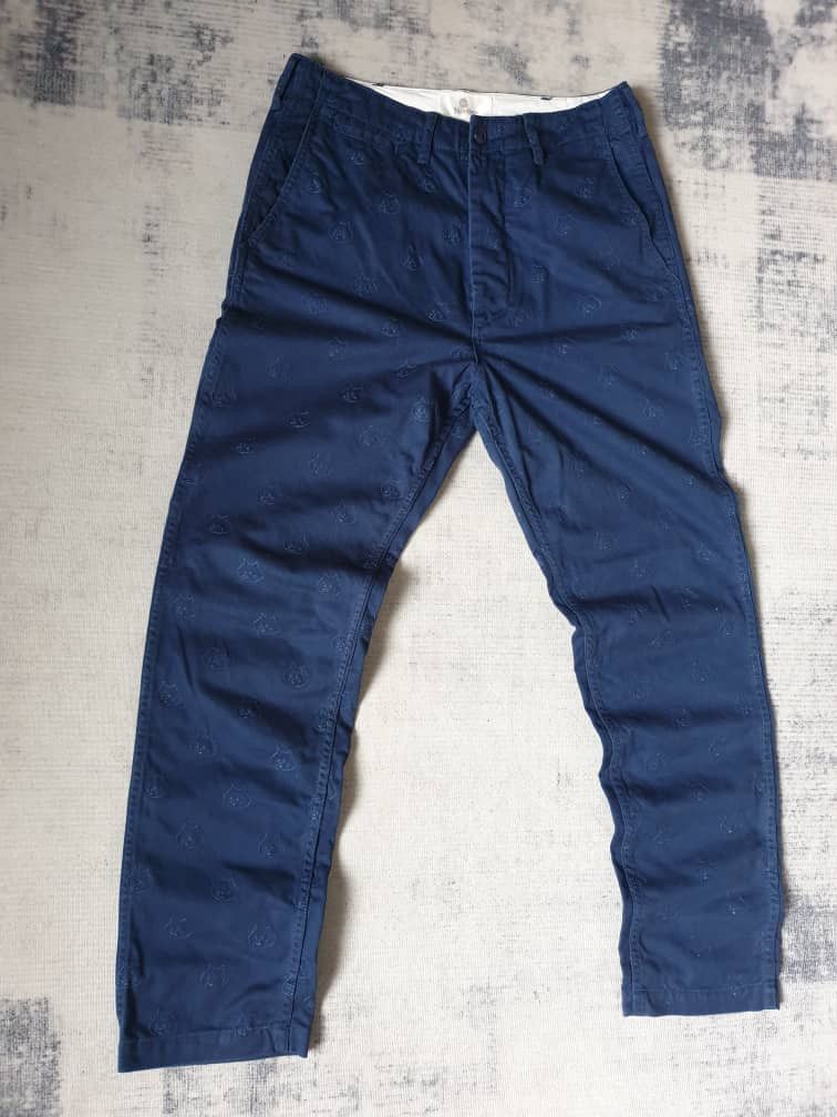 Issey Miyake Ne-Net Issey miyake Monogram blue Japanese brand pant Size US 30 / EU 46 - 6 Thumbnail