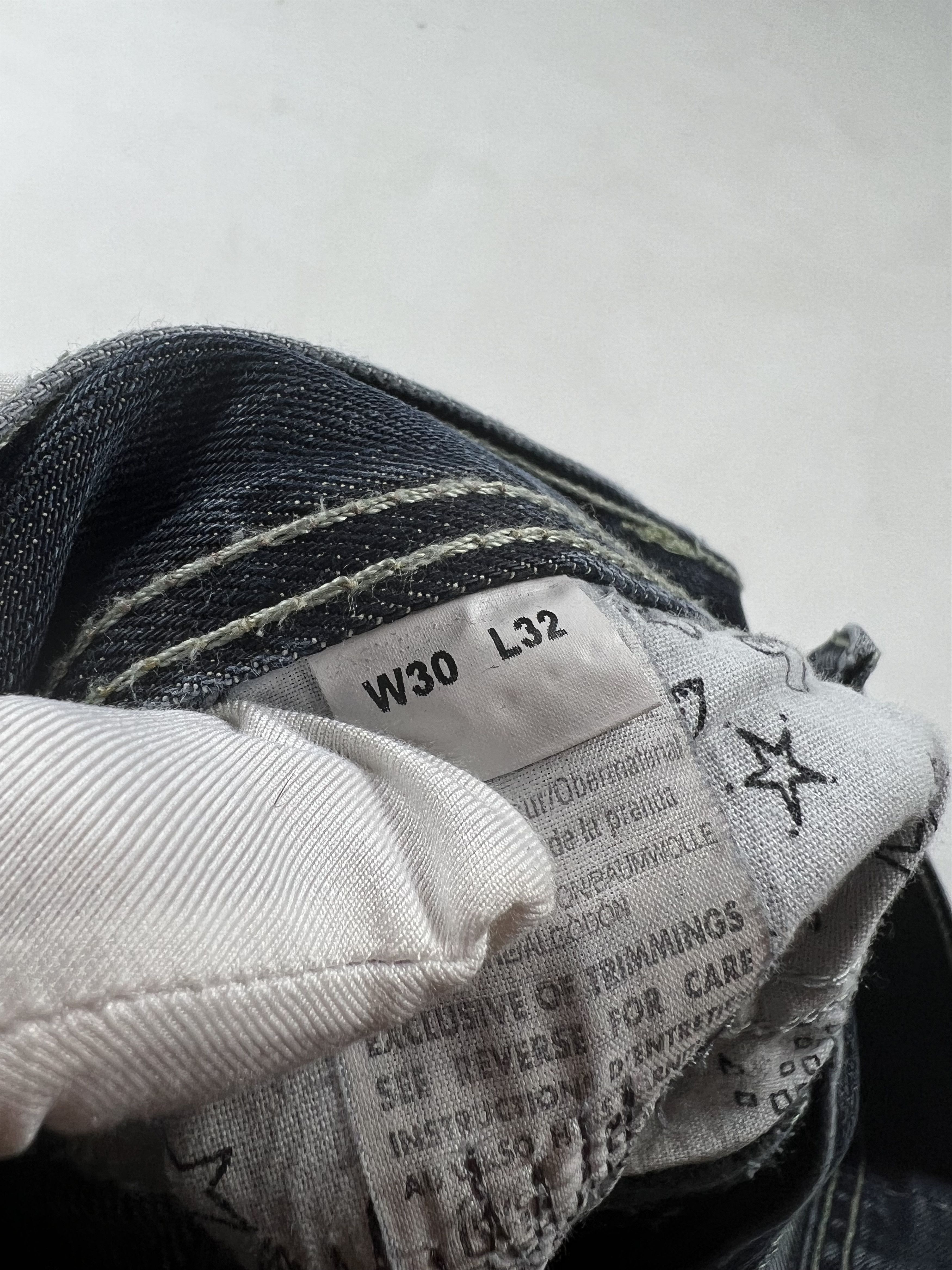 Evisu Evisu Puma Denim Jeans 30/32 Size US 30 / EU 46 - 4 Thumbnail