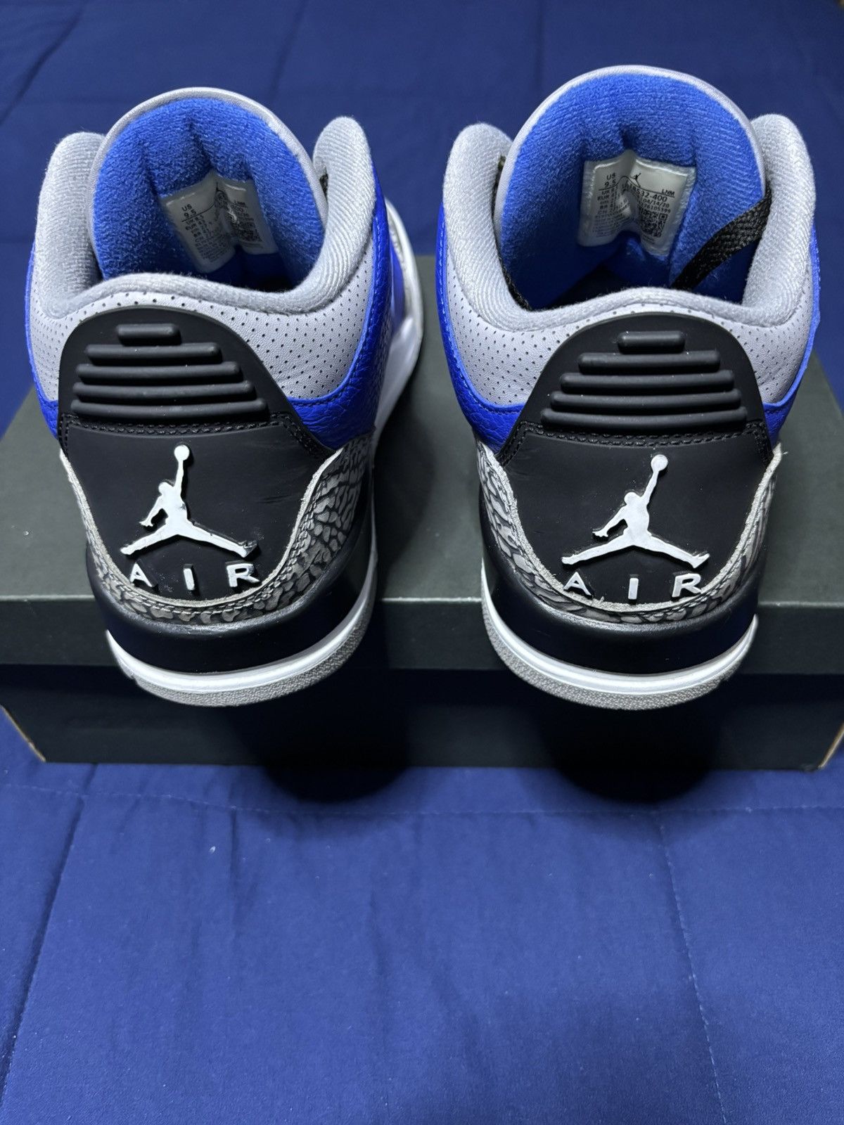 Jordan Brand Jordan 3 Retro Varsity Royal 2020 Size 9.5 Size US 9.5 / EU 42-43 - 4 Thumbnail