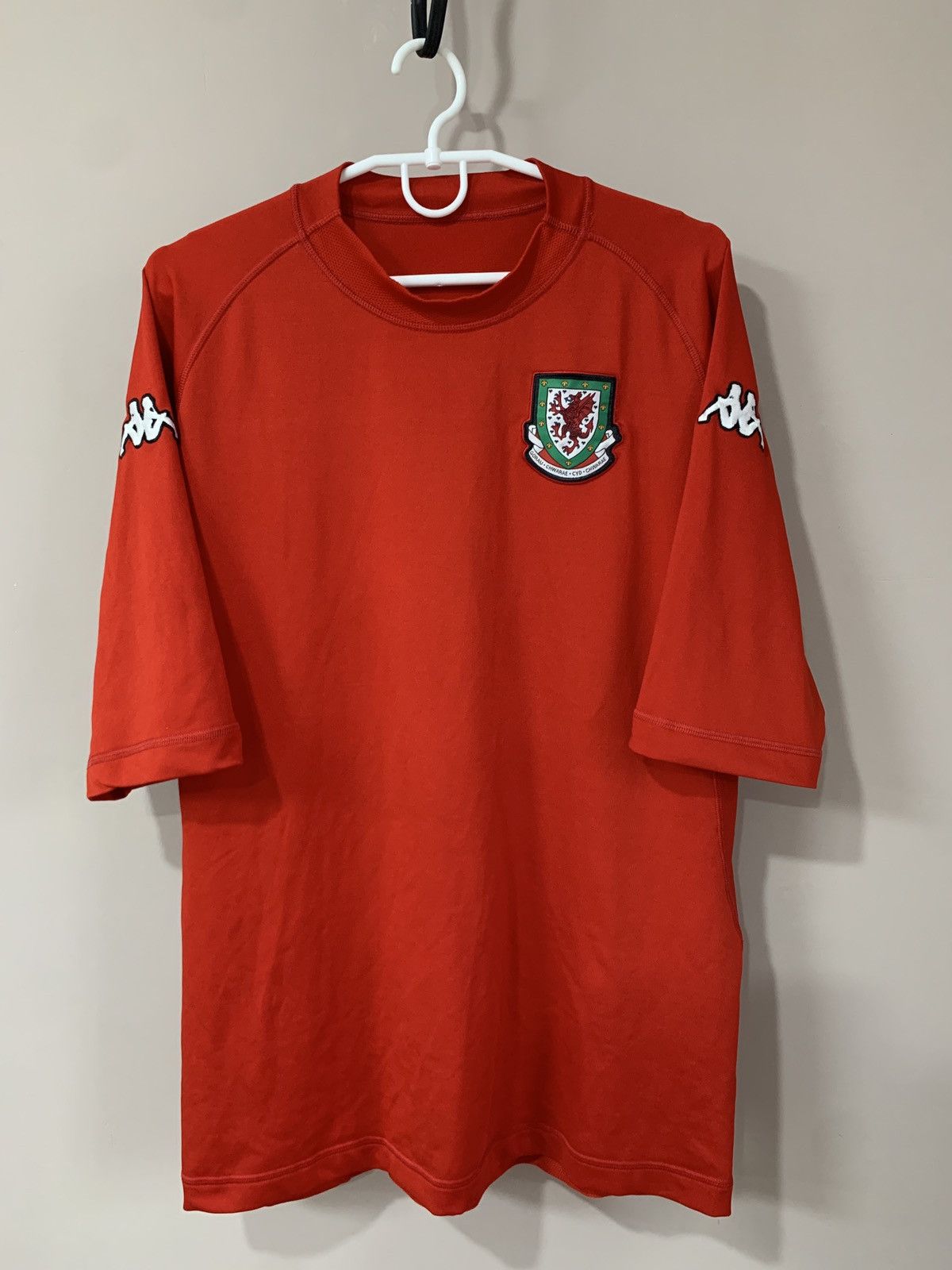 Kappa × Vintage Wales 2000 Home Football Shirt Kappa Soccer Jersey Retro XXL Size US XXL / EU 58 / 5 - 1 Thumbnail