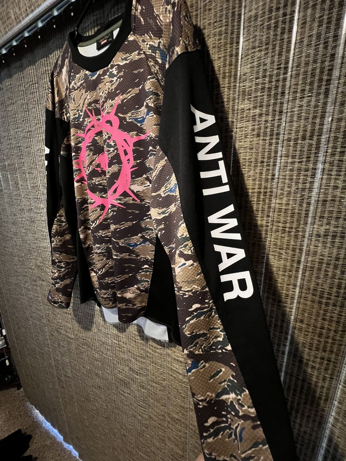 Supreme × Undercover Supreme .X. Undercover anti you moto jersey Size US L / EU 52-54 / 3 - 3 Thumbnail