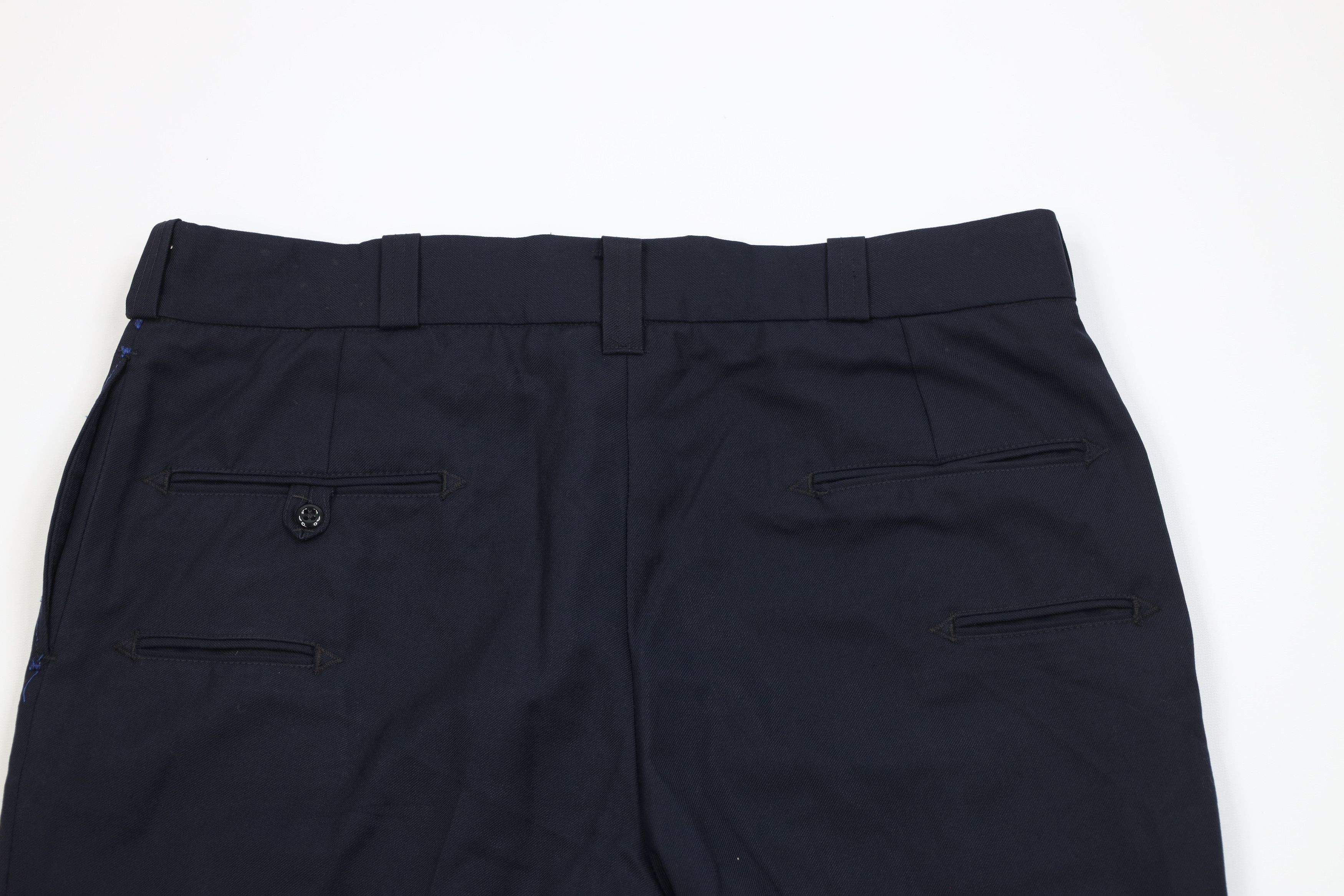 Vintage Vintage 70s Streetwear Blend Knit Wide Leg Chino Pants USA Size US 38 / EU 54 - 12 Thumbnail