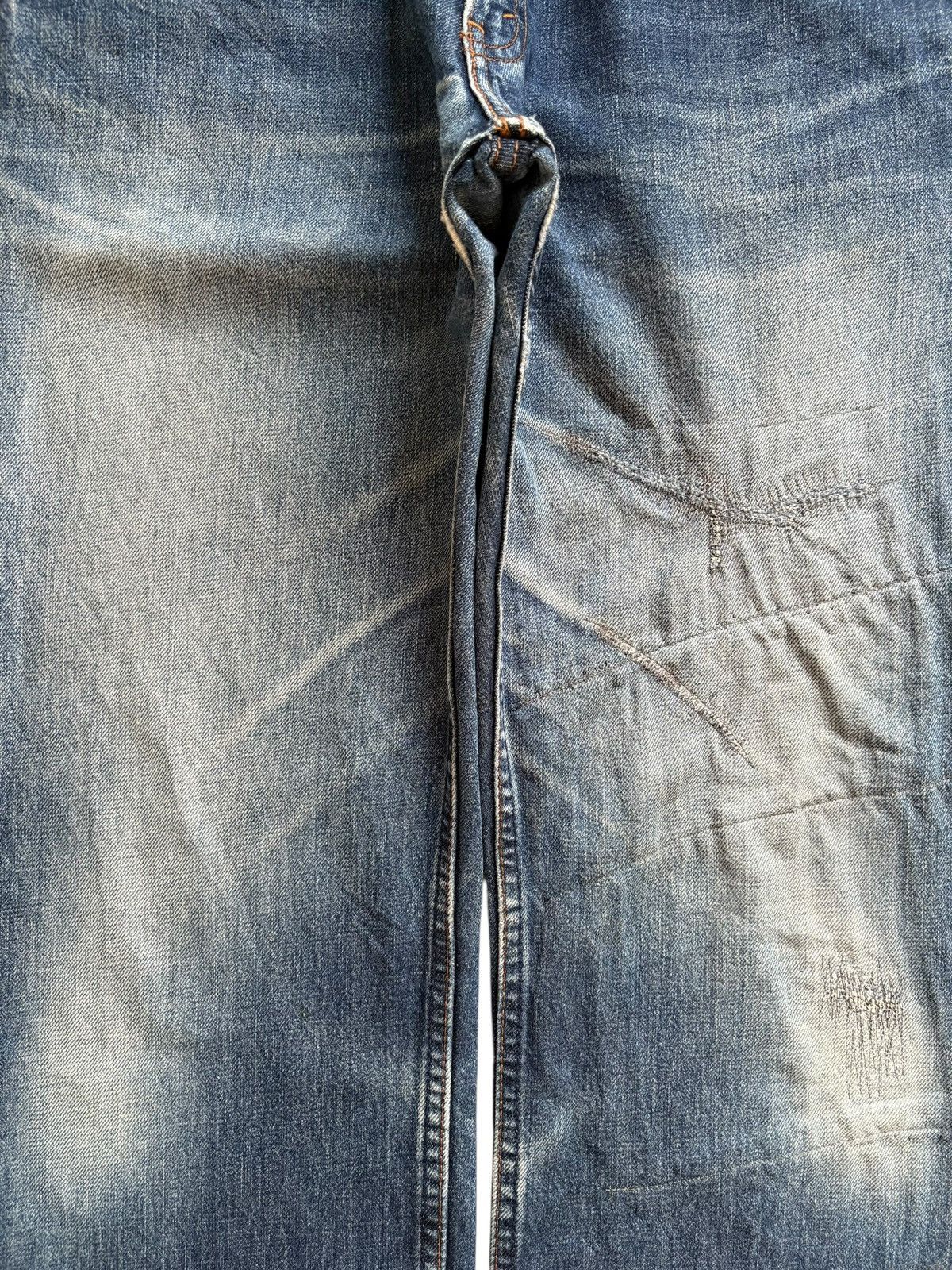 Levi's Vintage 90s Levis 503 Mud Wash Distressed Baggy Jeans Size US 31 - 5 Thumbnail