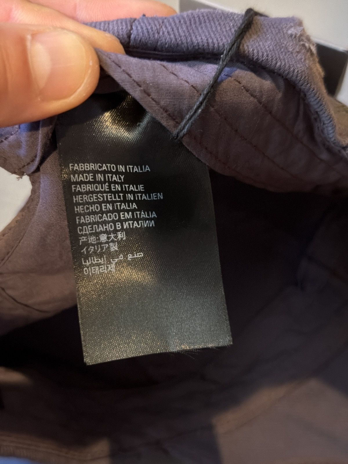 Balenciaga Balenciaga unity logo distressed hat Size ONE SIZE - 4 Thumbnail