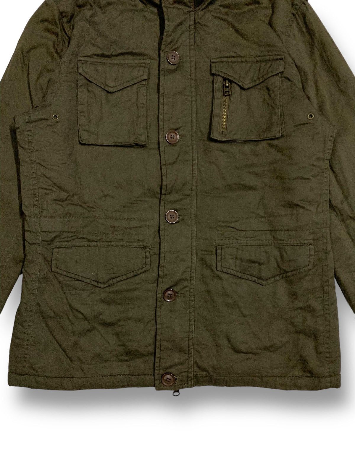 Japanese Brand Vintage Japanese Brand Multi-pockets Military Field Jacket Size US M / EU 48-50 / 2 - 9 Thumbnail