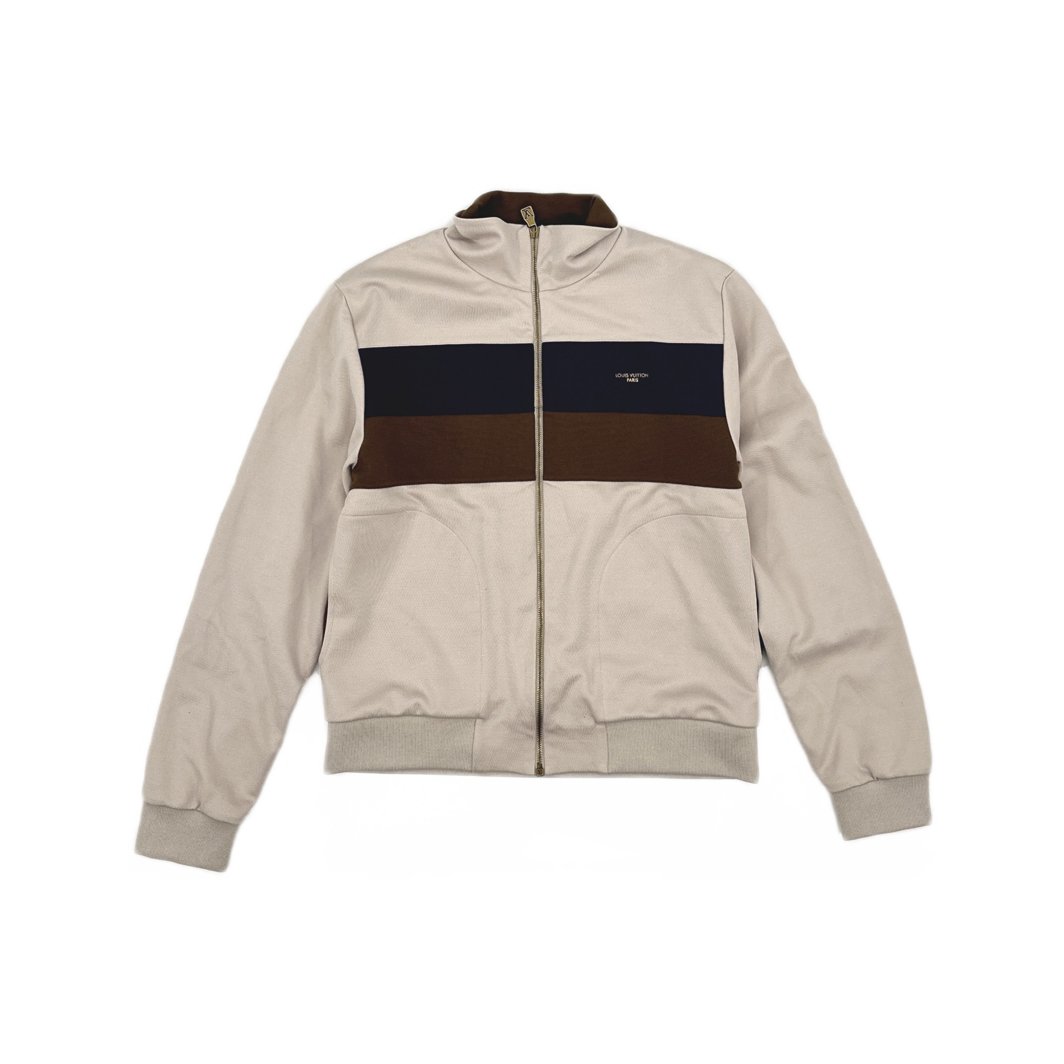 Louis Vuitton Louis Vuitton Striped Darjeeling Limited Track Jacket Size L Size US L / EU 52-54 / 3 - 1 Thumbnail