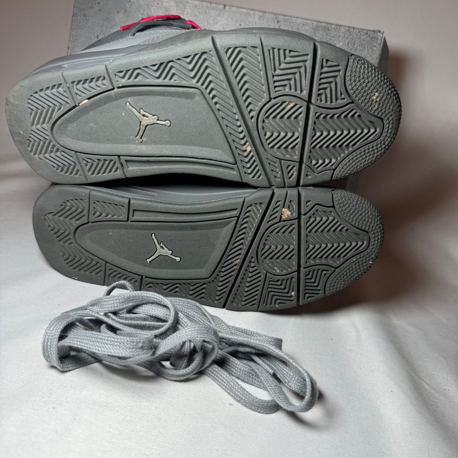 Jordan Brand × Nike Size 5 Nike Air Jordan 4 Retro SE GS Wet Cement Men's Shoes Size US 5 / EU 37 - 6 Thumbnail