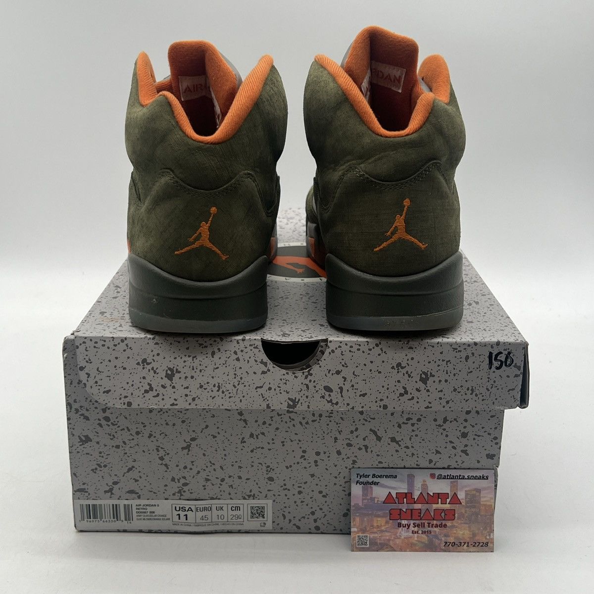 Jordan Brand Air Jordan 5 Olive Size US 11 / EU 44 - 3 Thumbnail