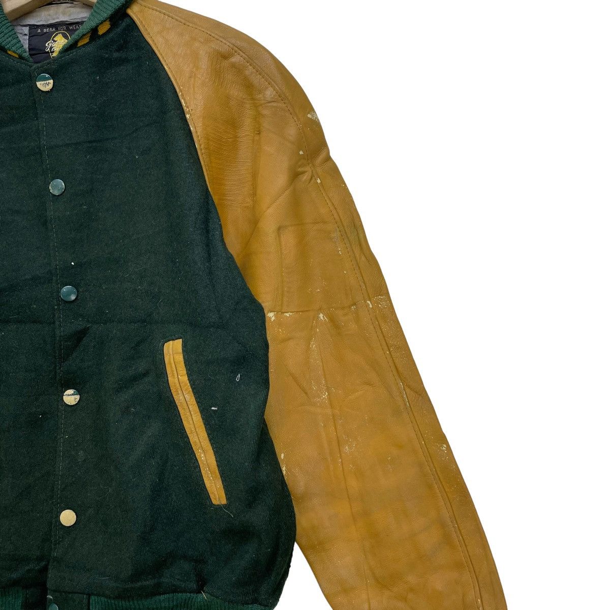 Golden Bear Trashed Vintage Golden Bear varsity Jacket Made In Usa Size US S / EU 44-46 / 1 - 4 Thumbnail