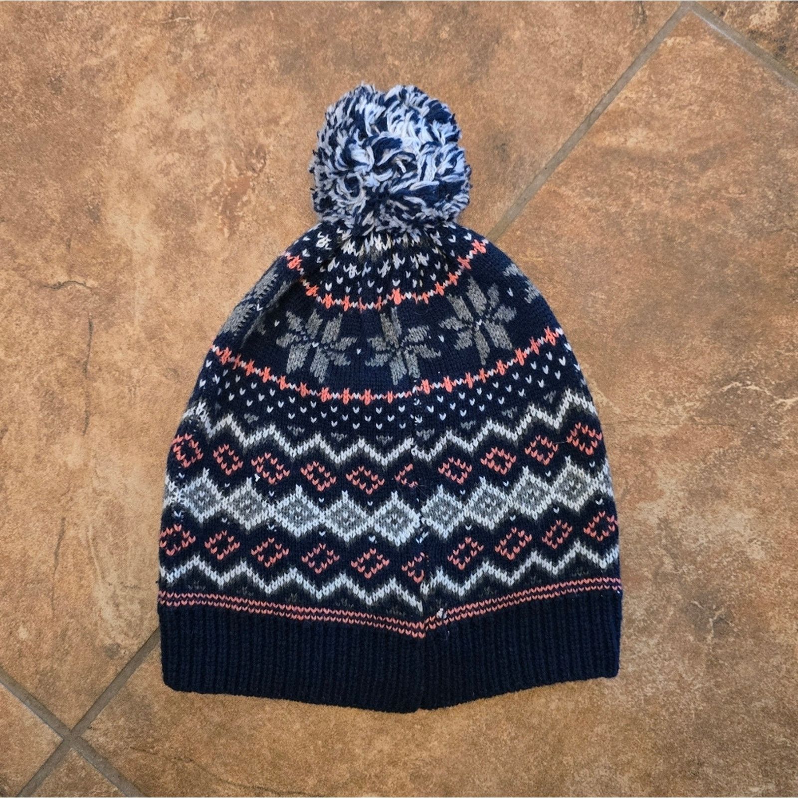 Mossimo Navy Detailed | MOSSIMO | Winter Beanie Size ONE SIZE - 2 Thumbnail